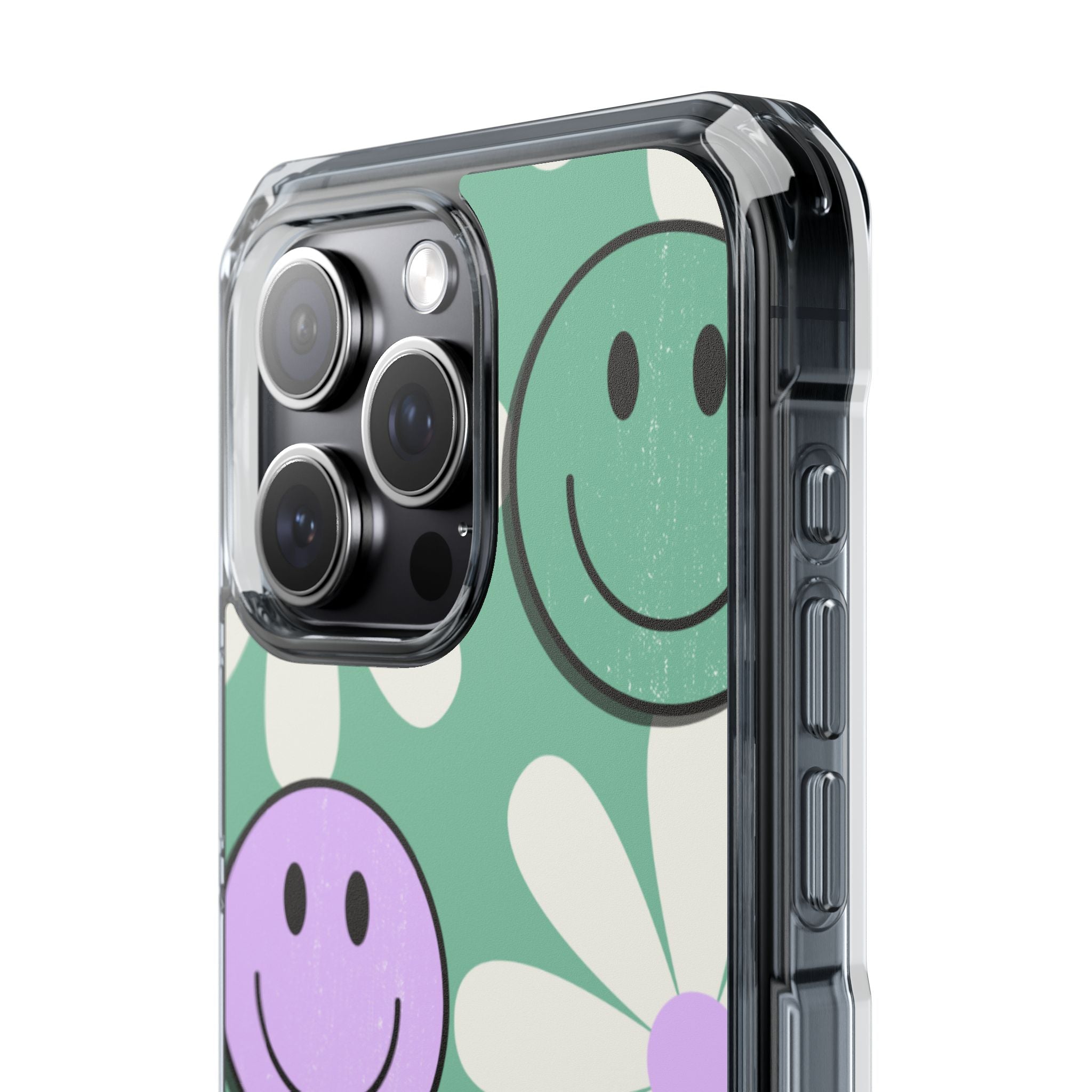 Smiley Daisy Glow iPhone 15 Pro Max Case - Impact