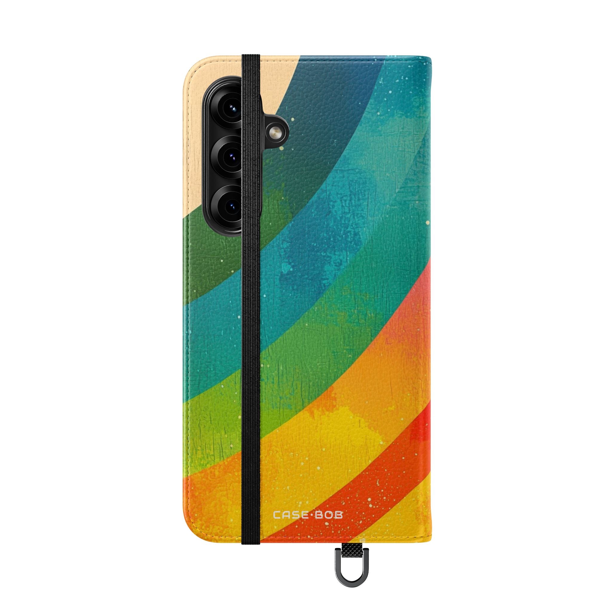 Kaareva Rainbow Breeze - Samsung S25+ Case - Lompakko