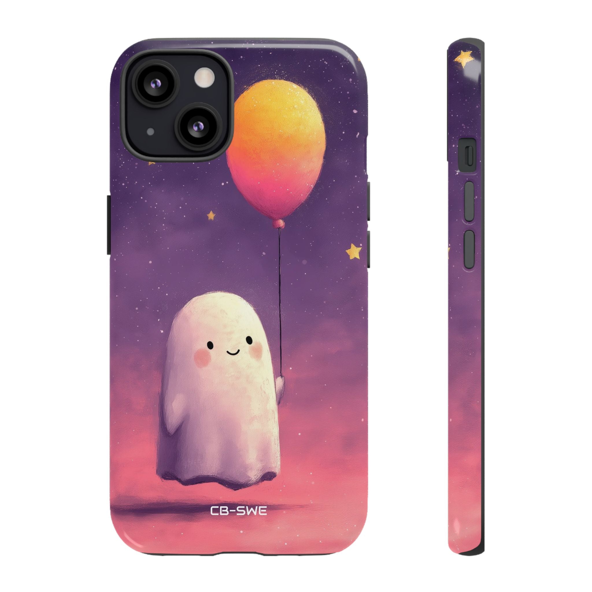 Ghosts Float Playfully - iPhone Case