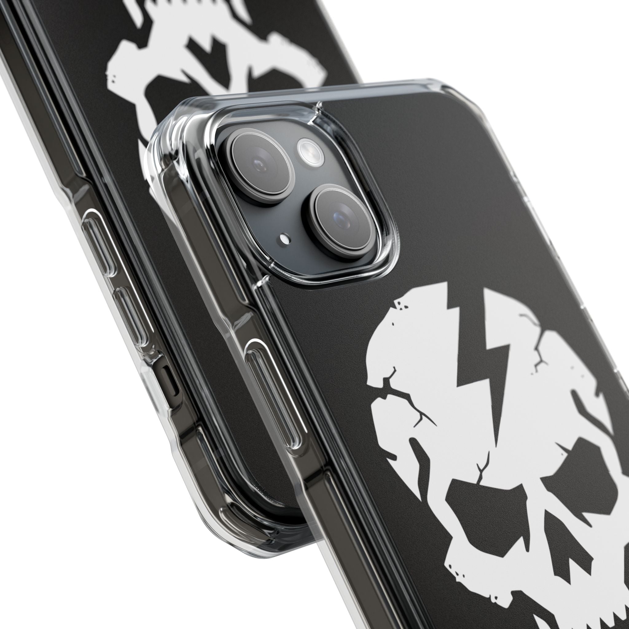 Lightning Skull iPhone 15 Plus Case - Impact