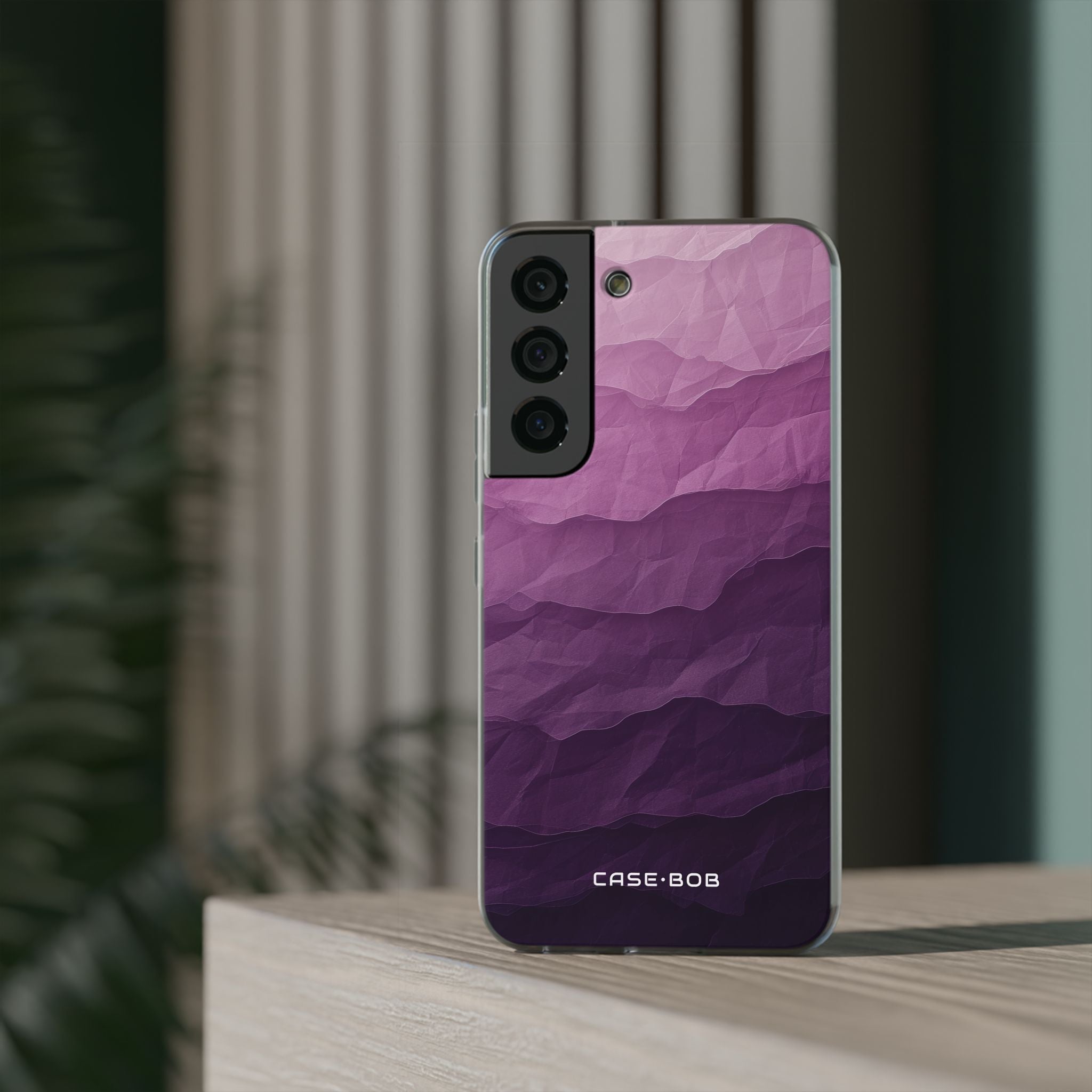 Purple Wave Layers Samsung S22 - Soft