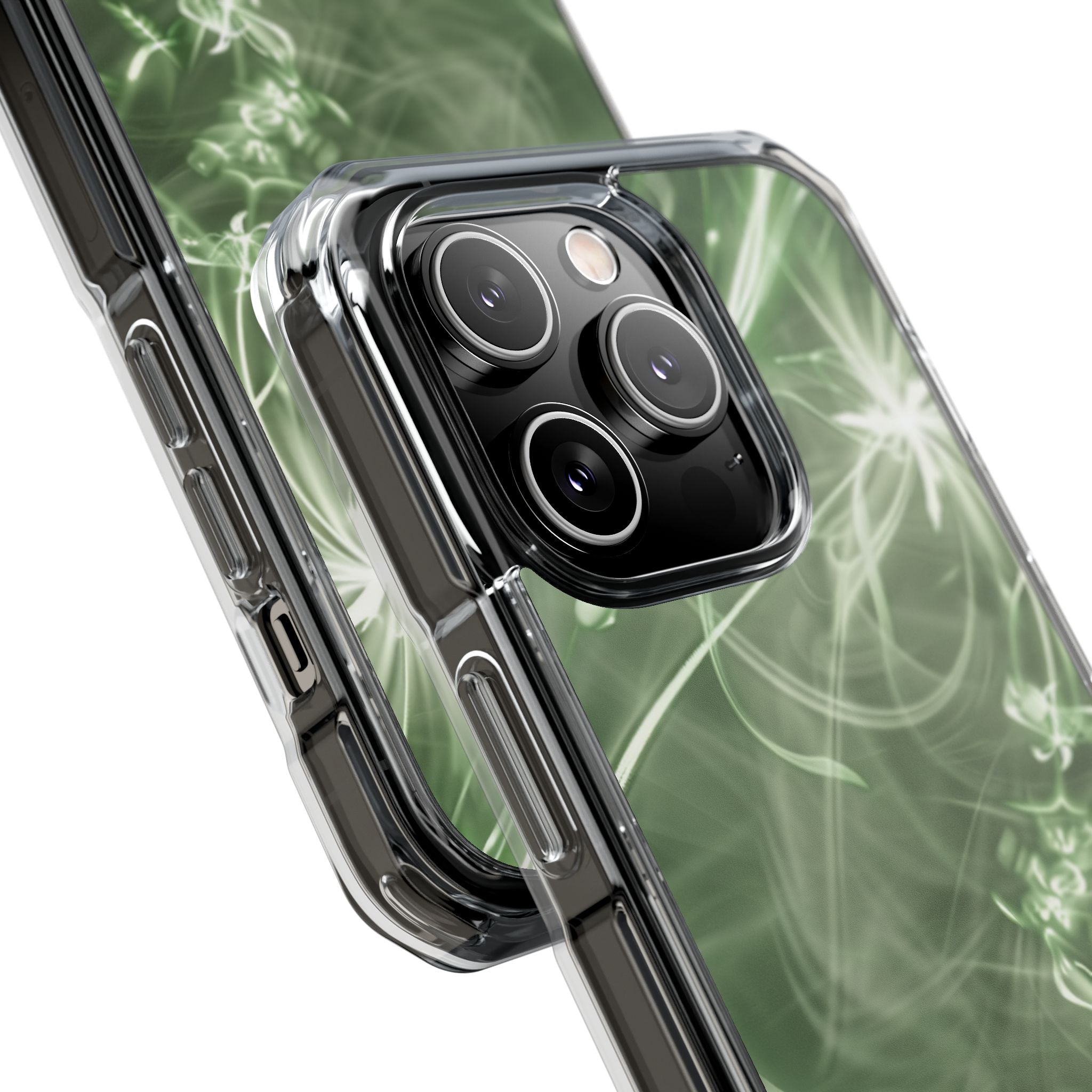 Green Spirit Flow iPhone 14 - Impact Clear+