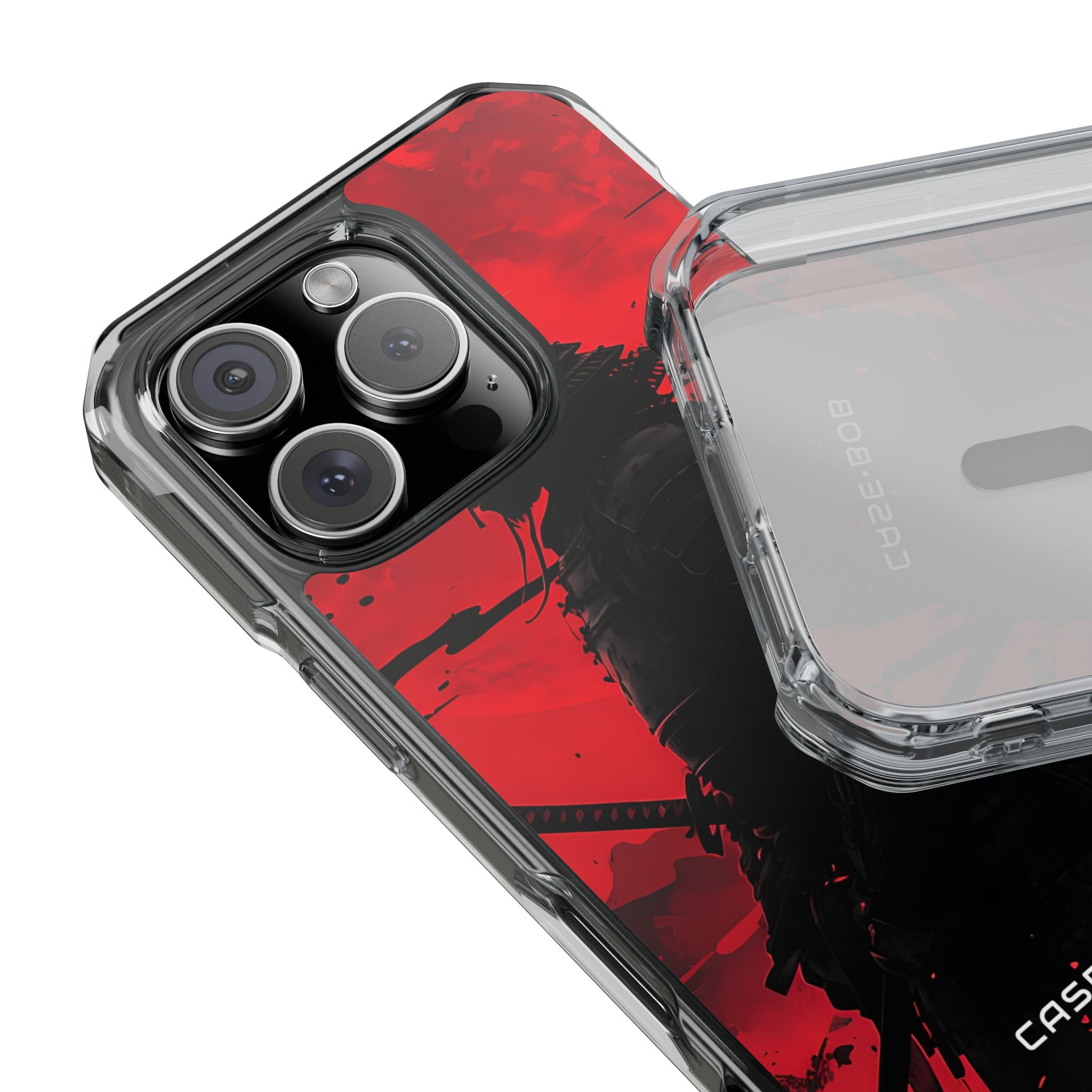 Crimson Samurai iPhone 16 Pro Case - Impact