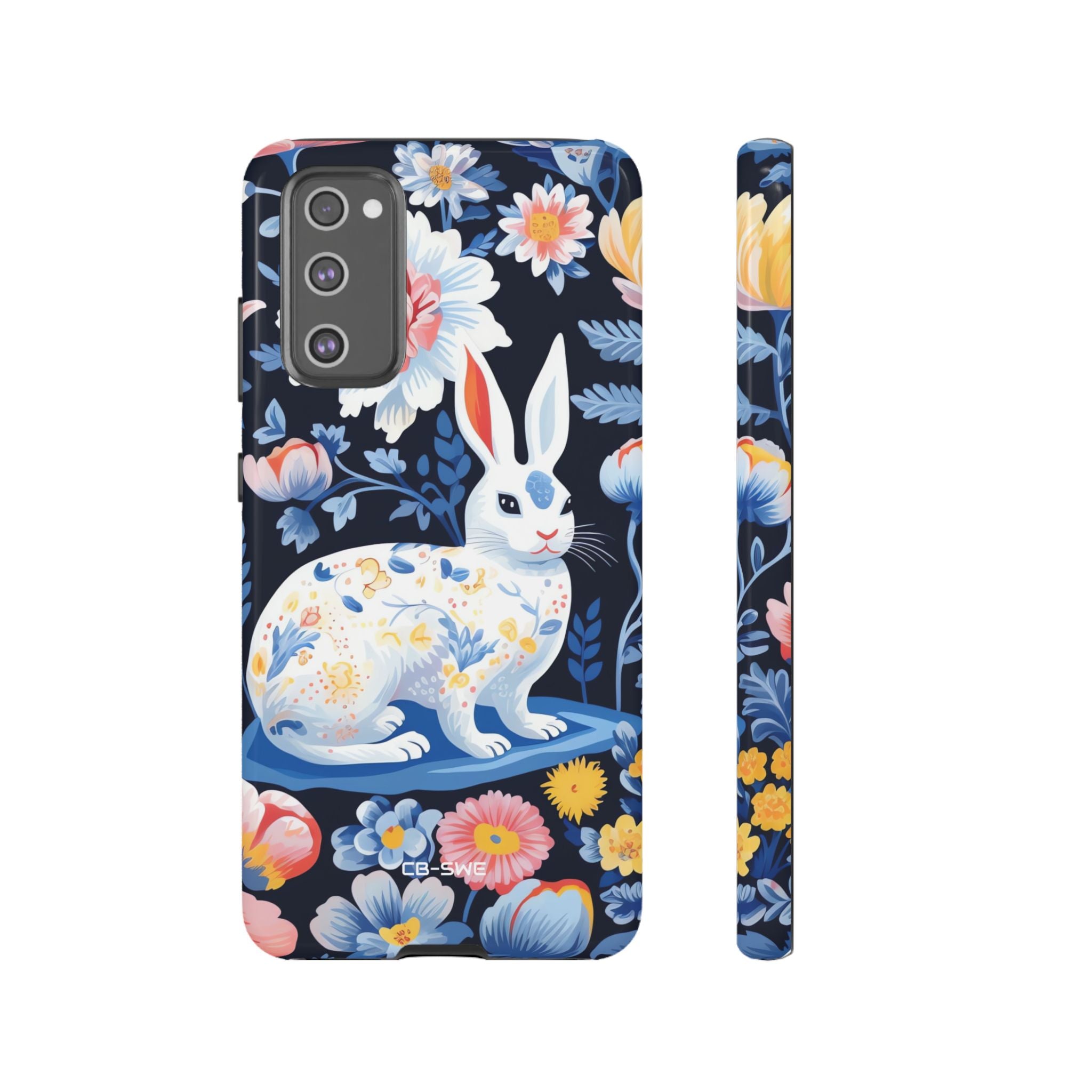 Floral Rabbit Dances - Samsung Case
