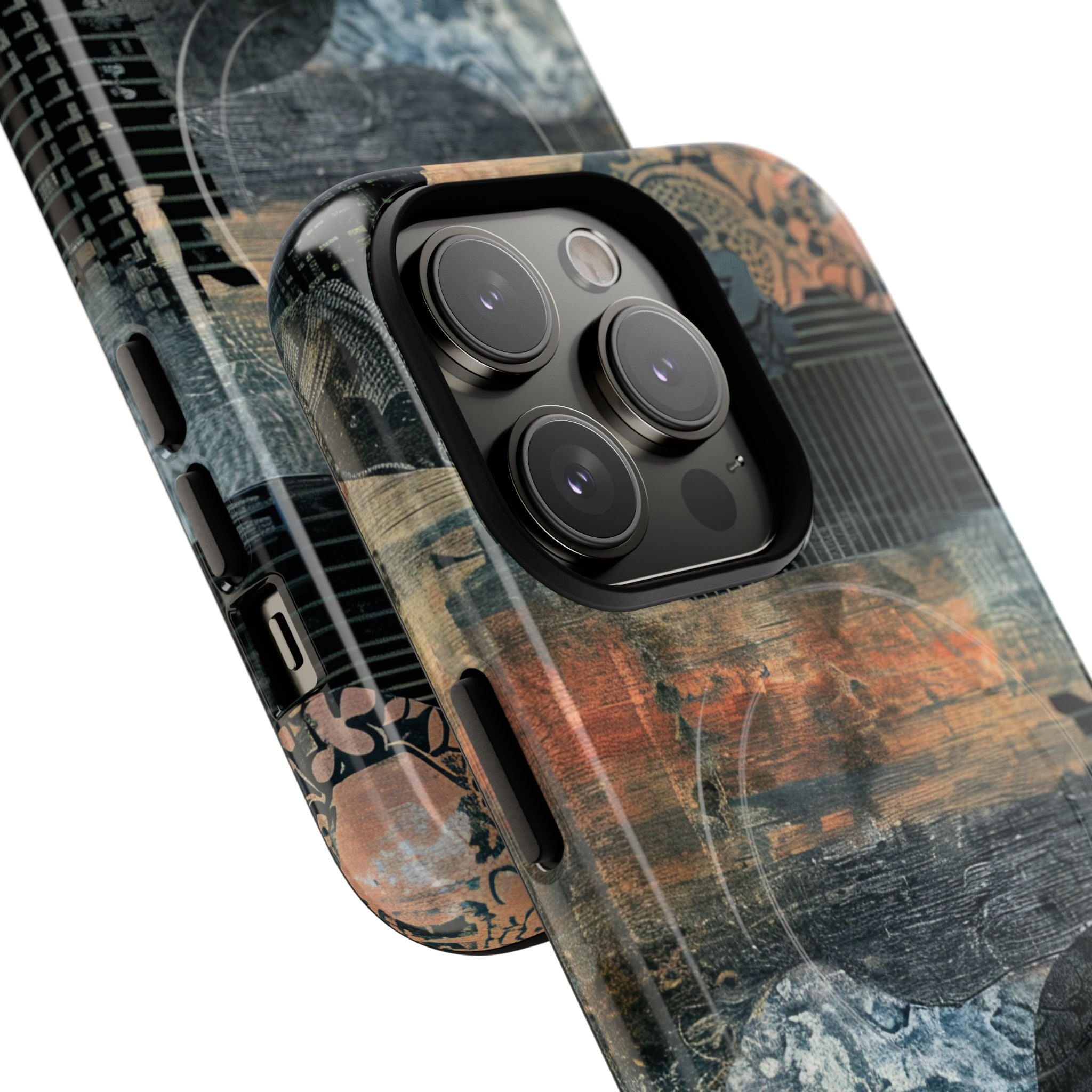 Rust Bloom Tangle iPhone 14 - Tough+