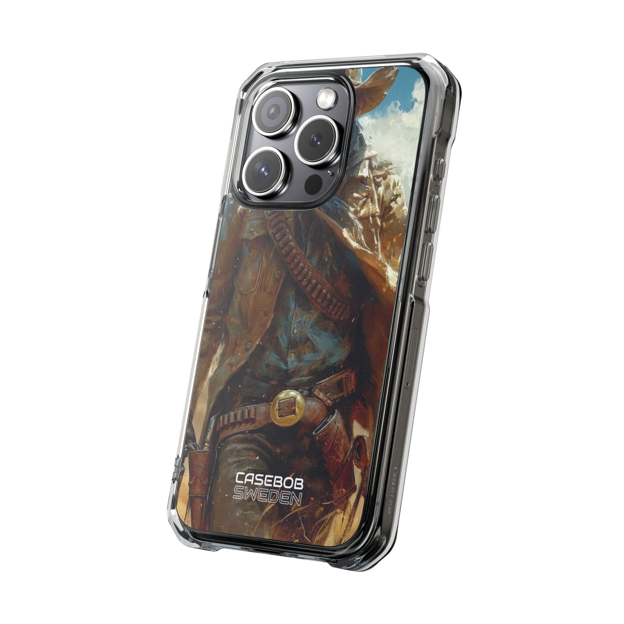 Western Horizon Rider iPhone 15 - Impact Clear+