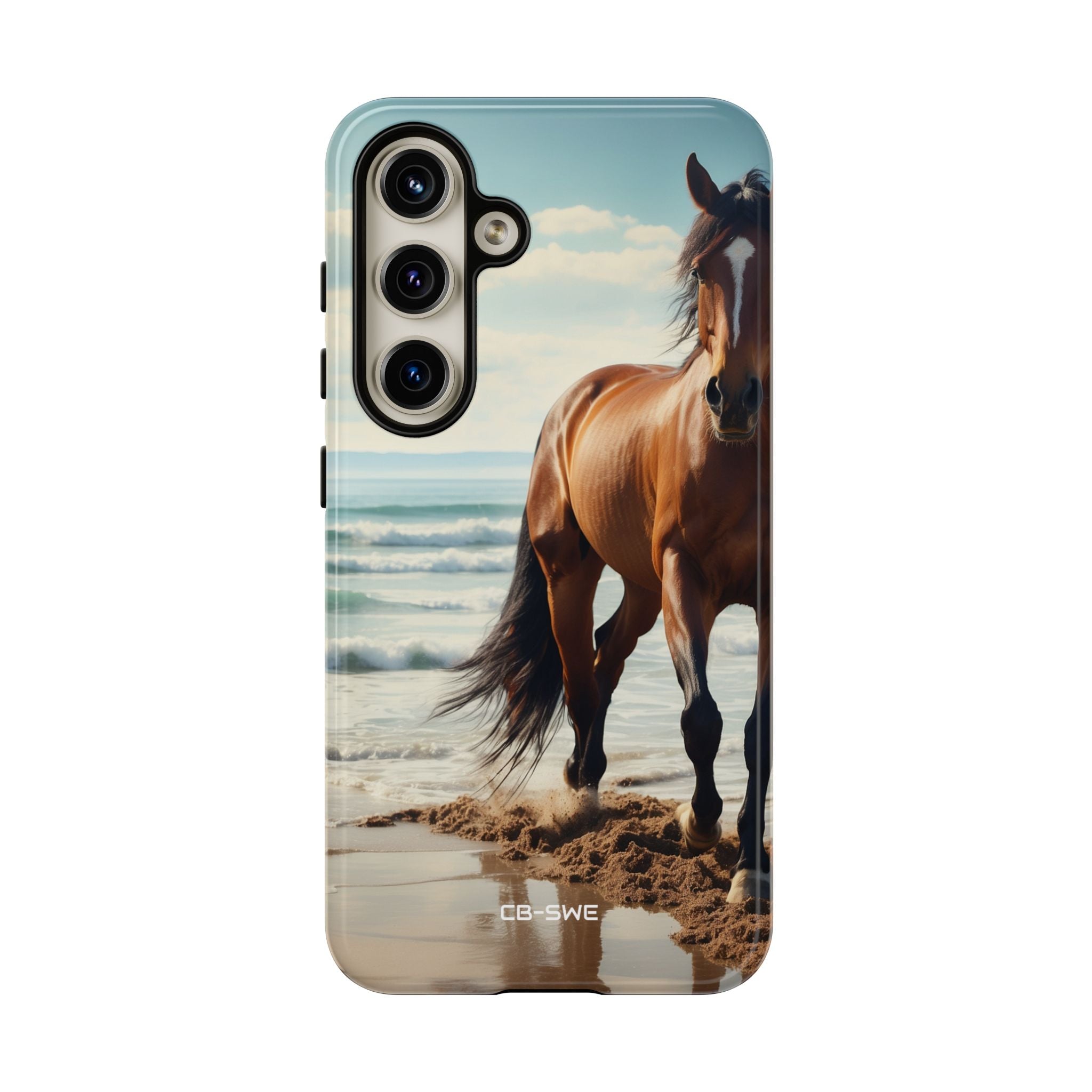 Horse Gallops Shoreline - Samsung Case