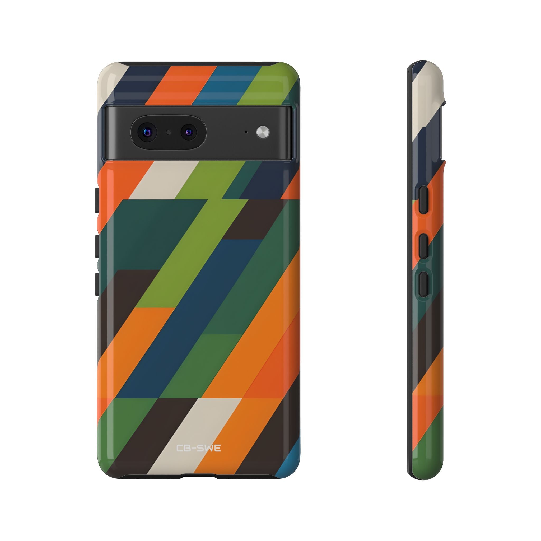 Geometric Color Intersection - Google Pixel Case