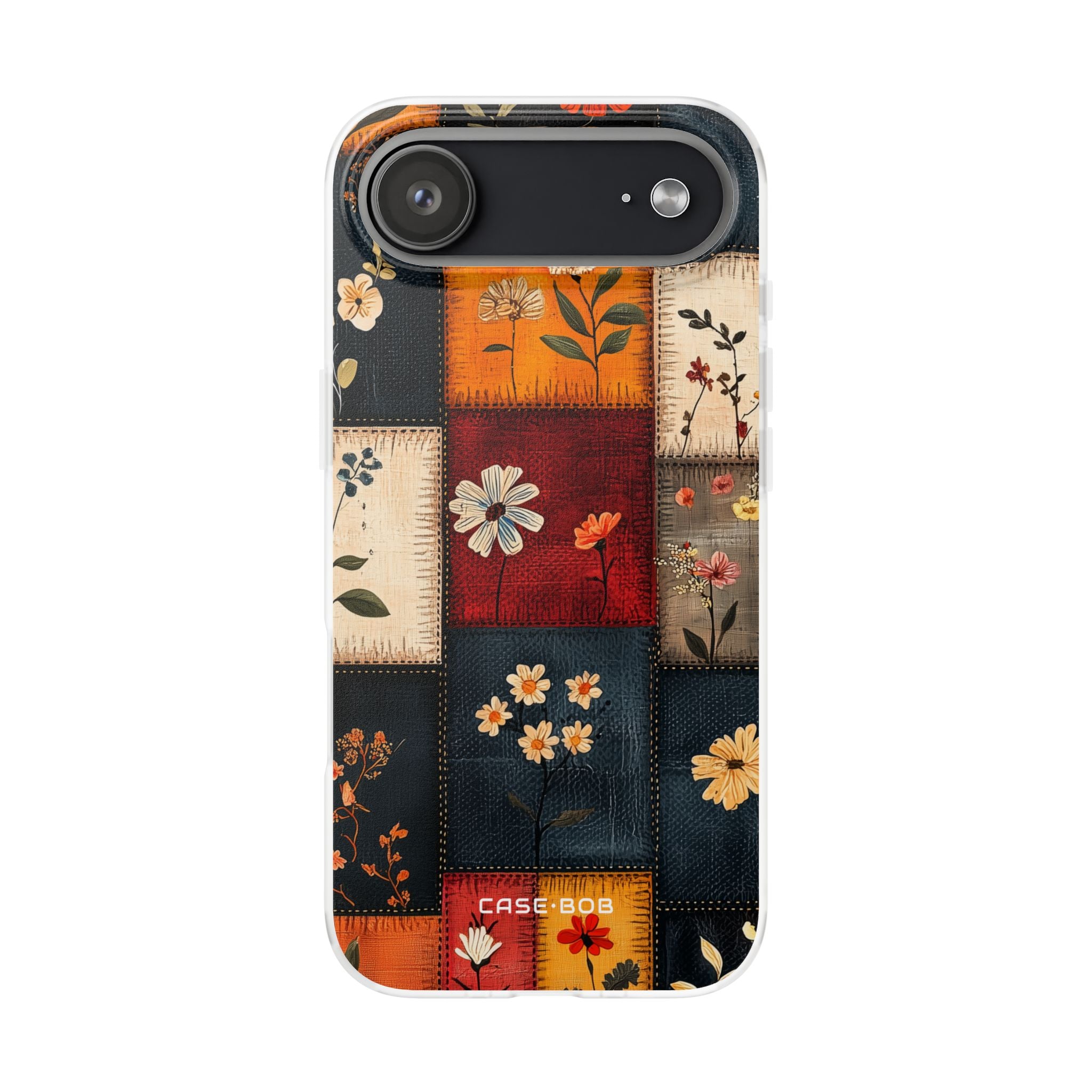 Patchwork Blooms iPhone 17 Air Case - Soft