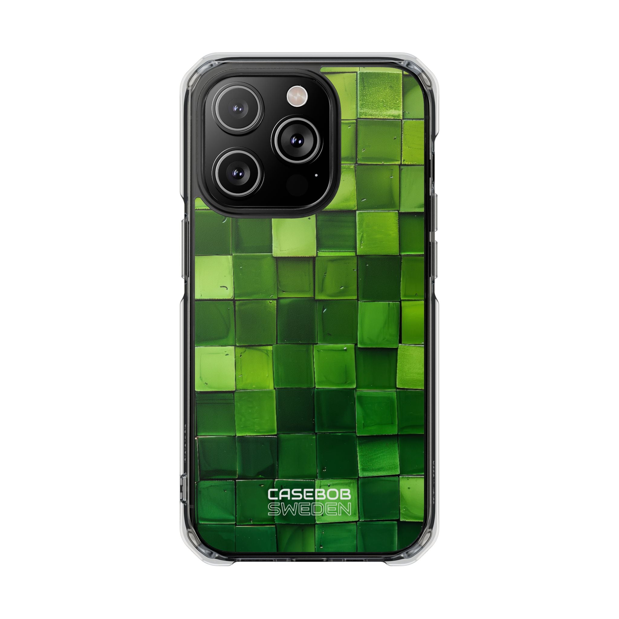 Green Tile Harmony iPhone 14 - Impact Clear+