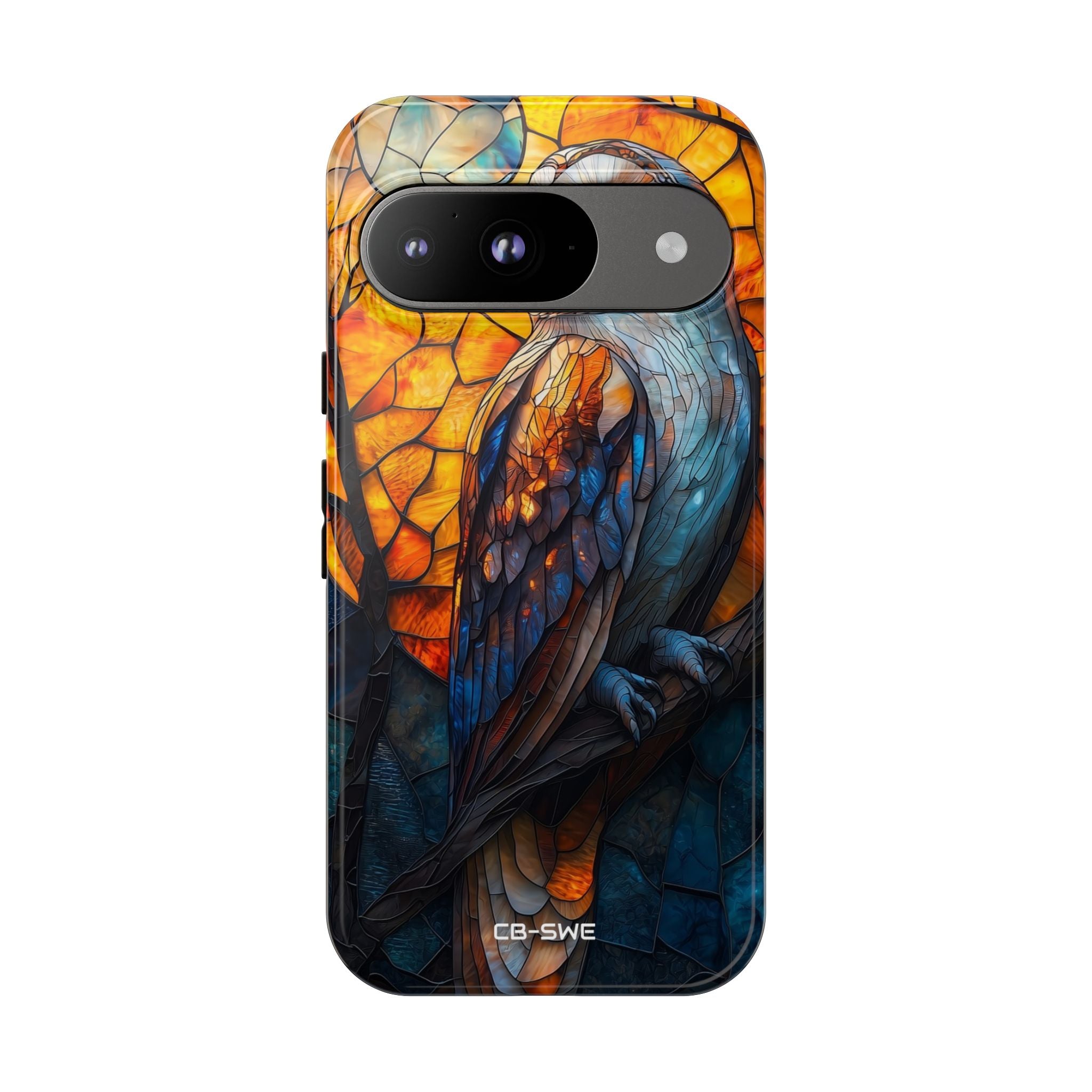 Owl Gazes Moonlight - Google Pixel Case