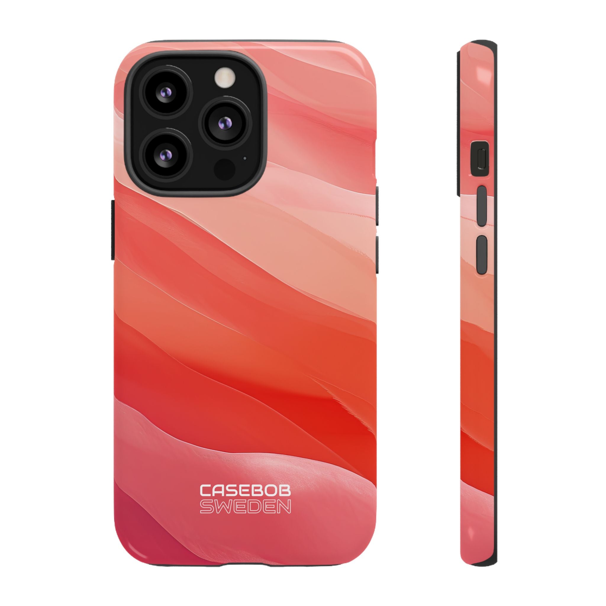 Flowing Coral Waves iPhone 13 - Tough