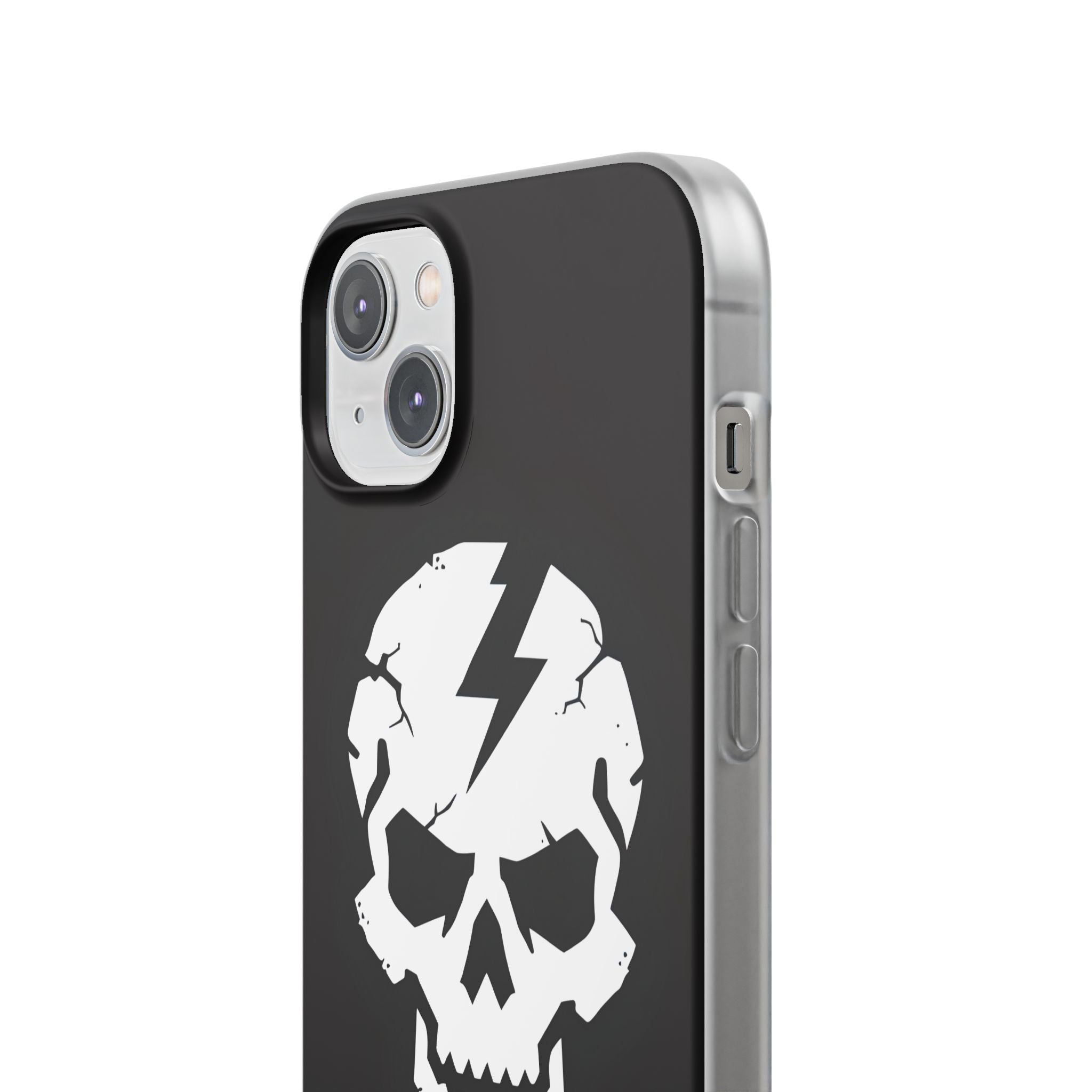 Lightning Skull iPhone 14 Plus Case - Soft