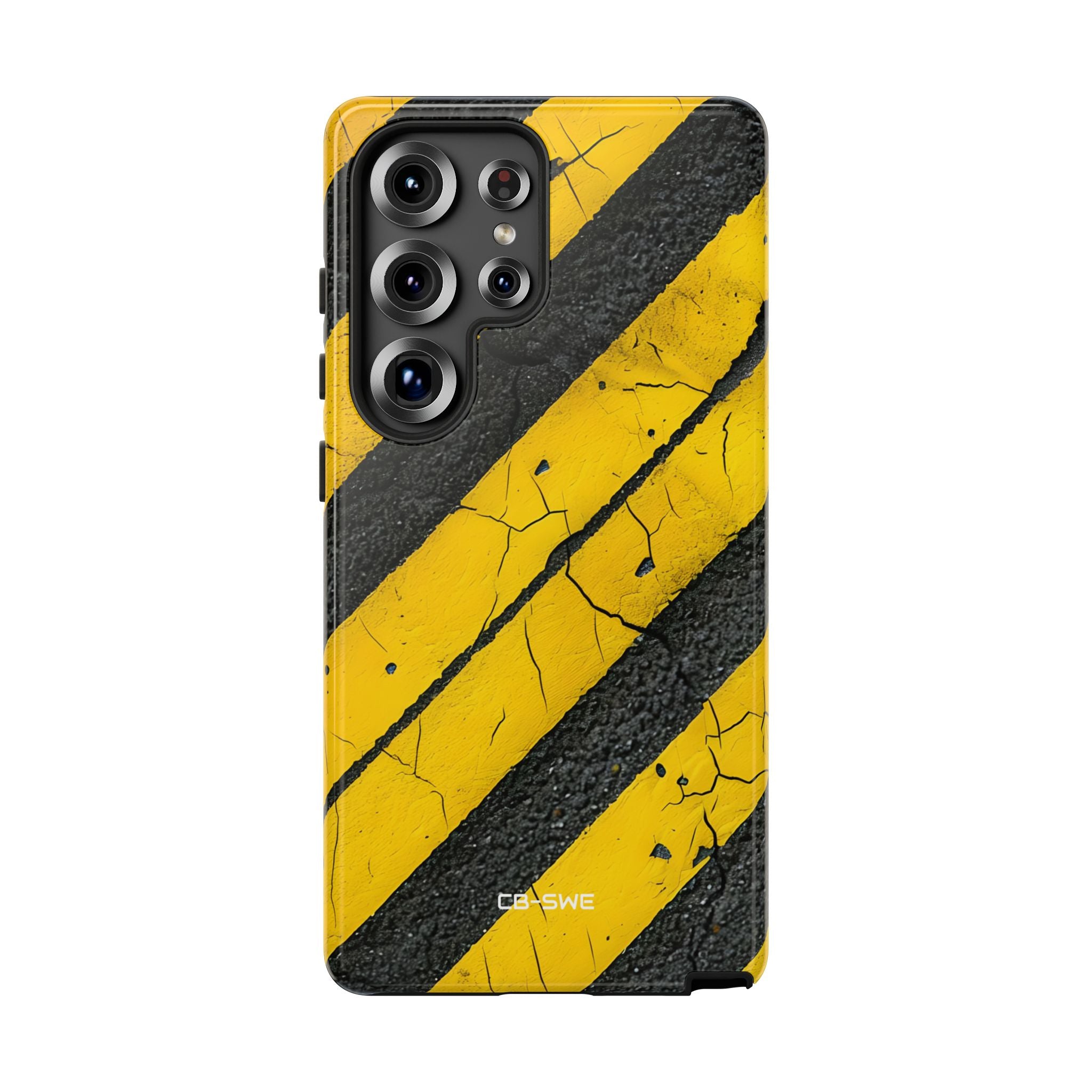 Cracked Hazard Lines - Samsung Case