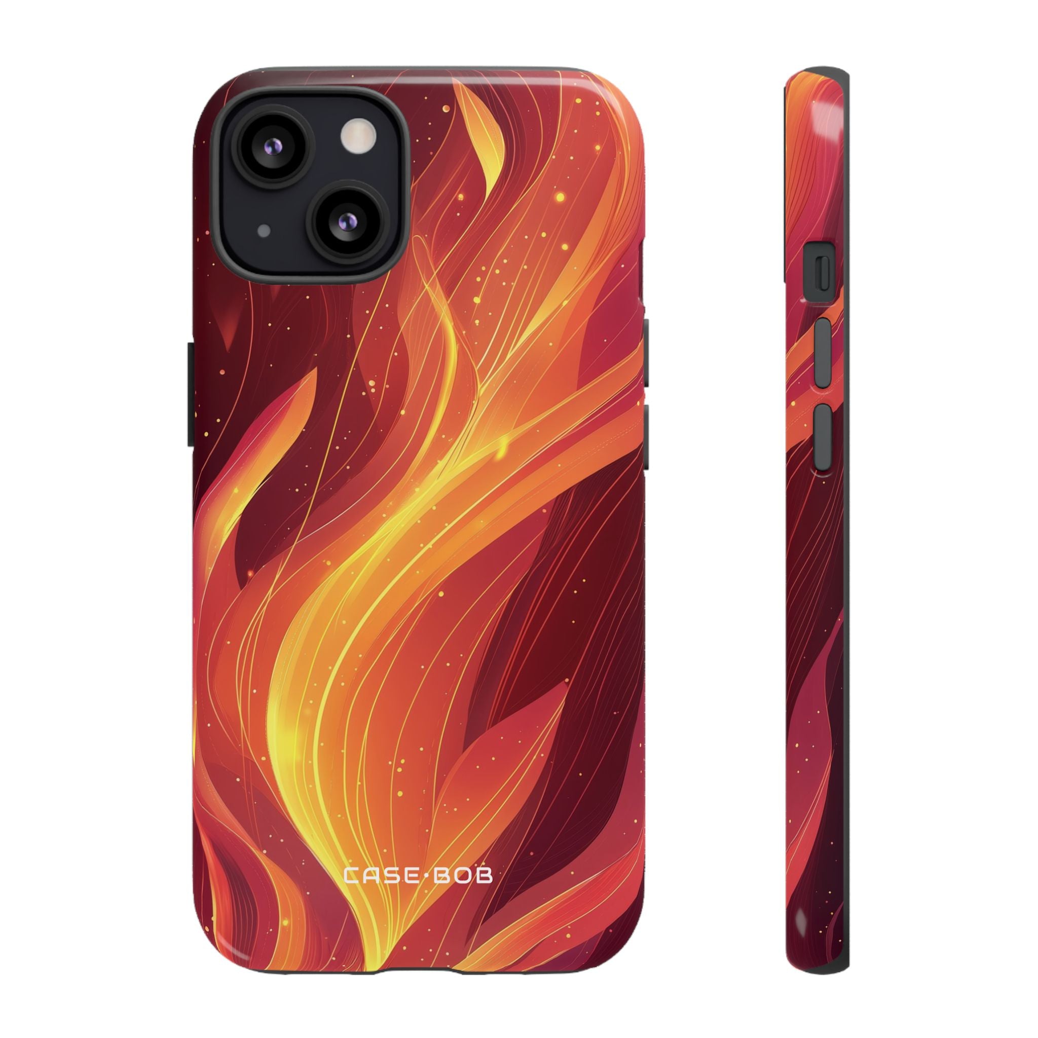 Flaming Flow iPhone 13 Case - Tough