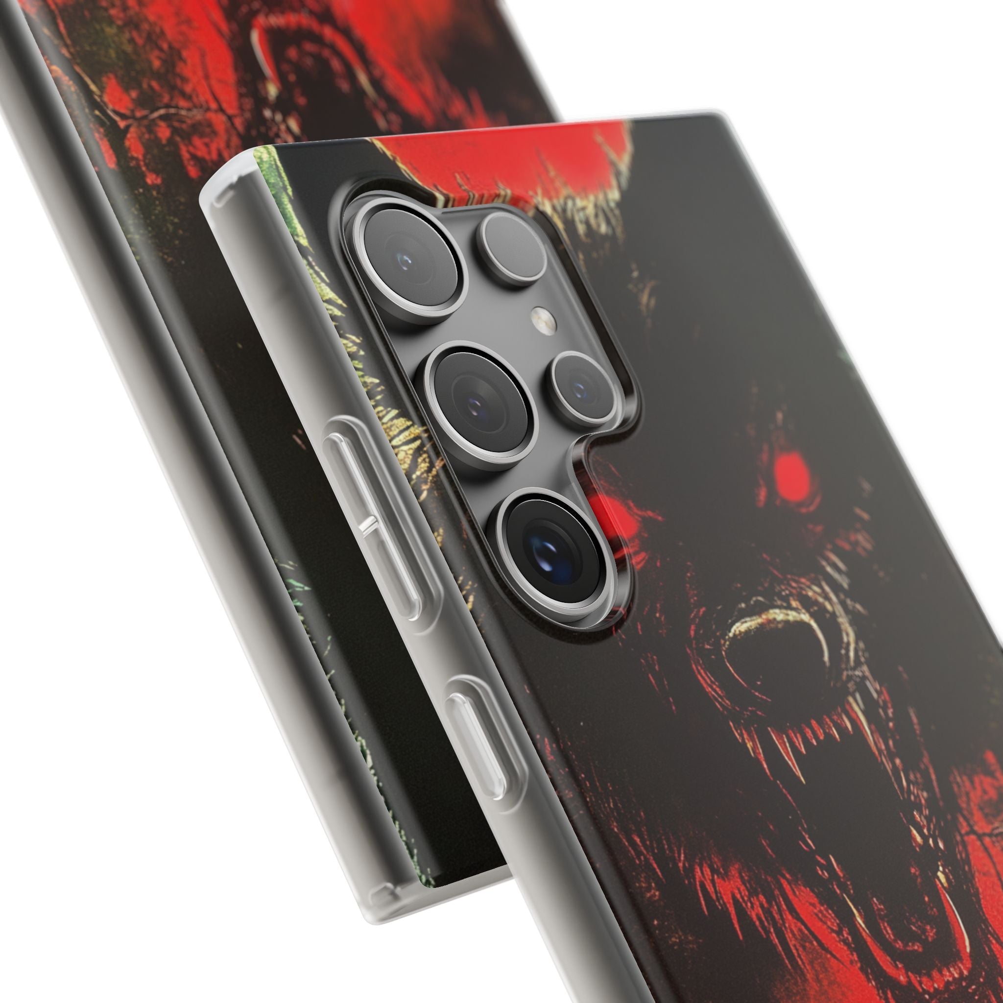 Crimson Wolf Samsung S24 Ultra Case - Soft