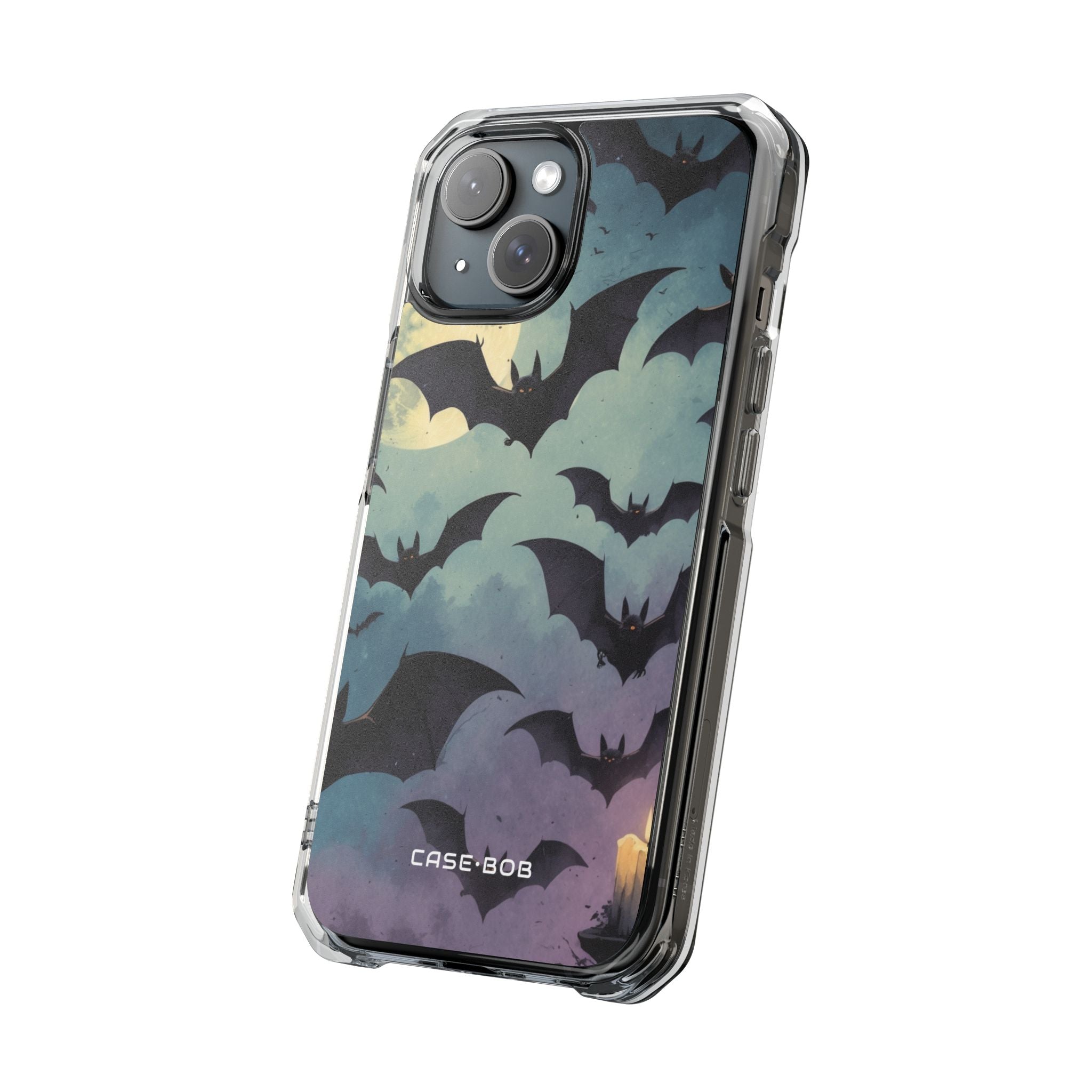 Glowing Eyes Bats iPhone 15 Case - Impact
