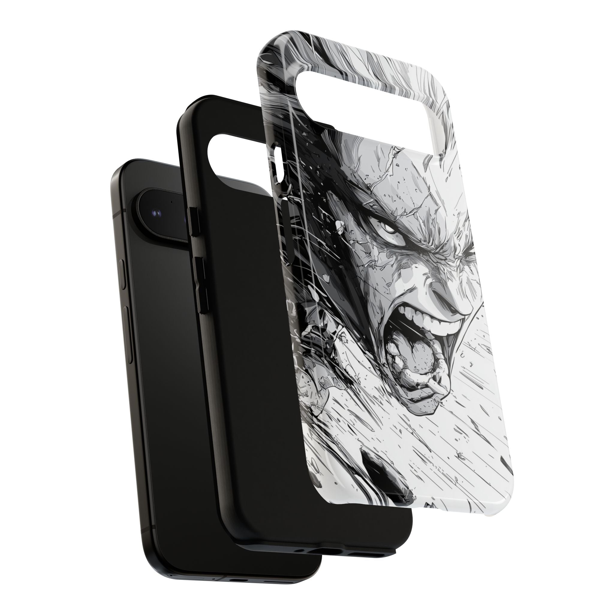 Fierce Emotion Erupts - Google Pixel Case
