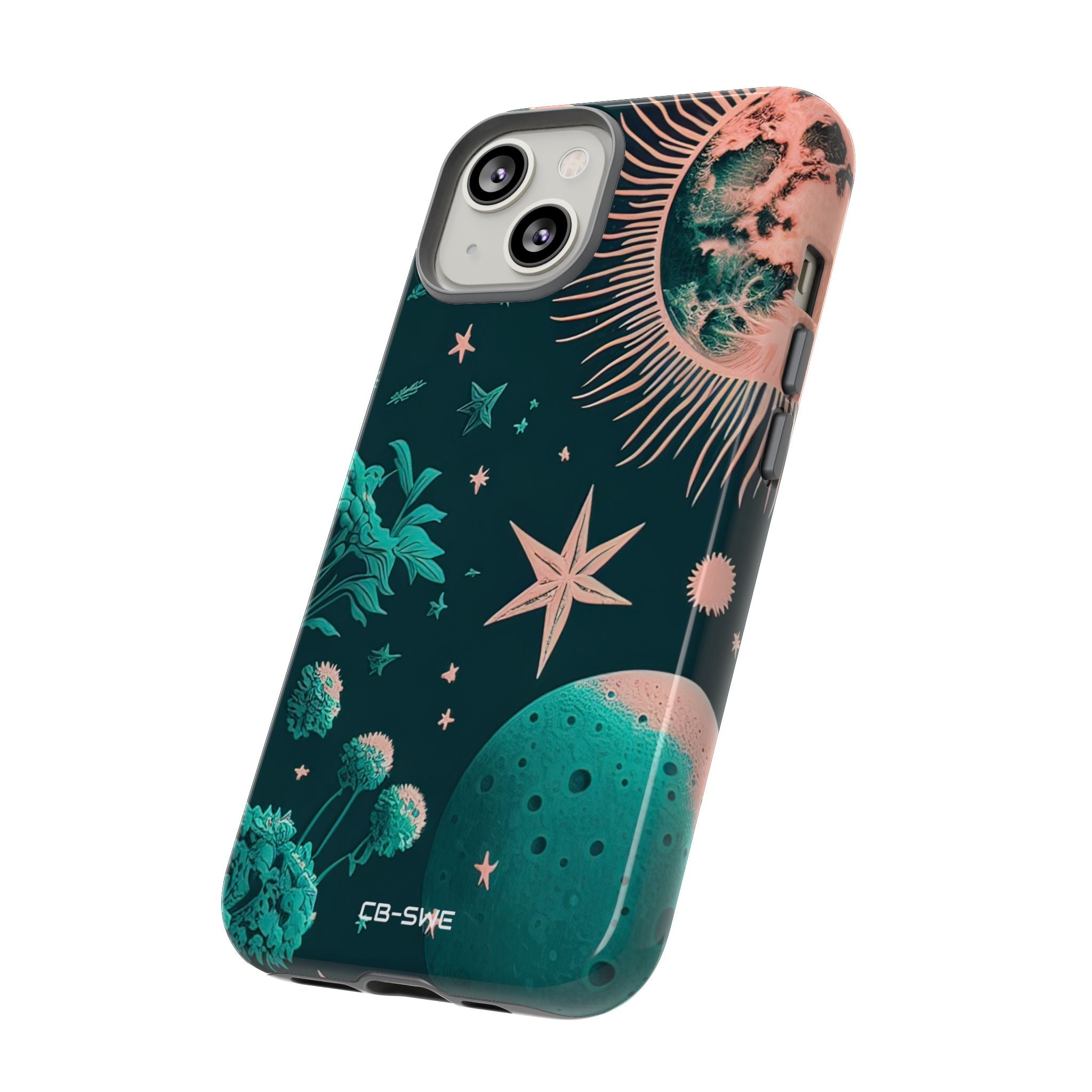 Celestial Botanical Night - iPhone Case