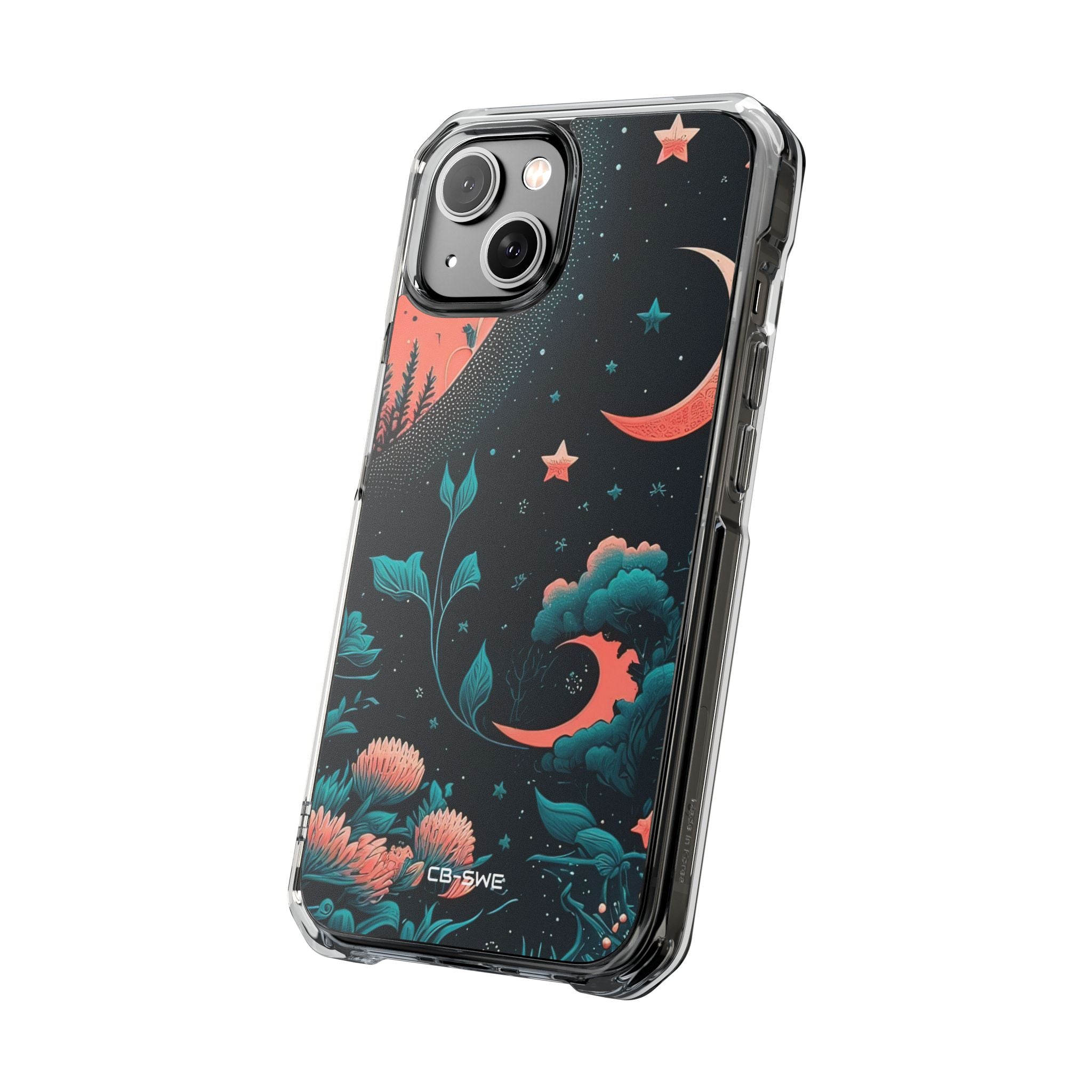 Cosmic Floral Dreams iPhone Case - Impact