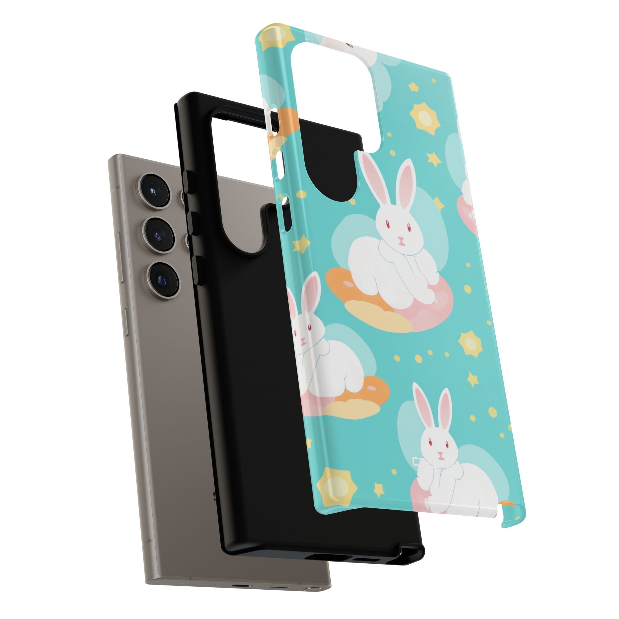 Bunnies Float Dreamily - Samsung Case