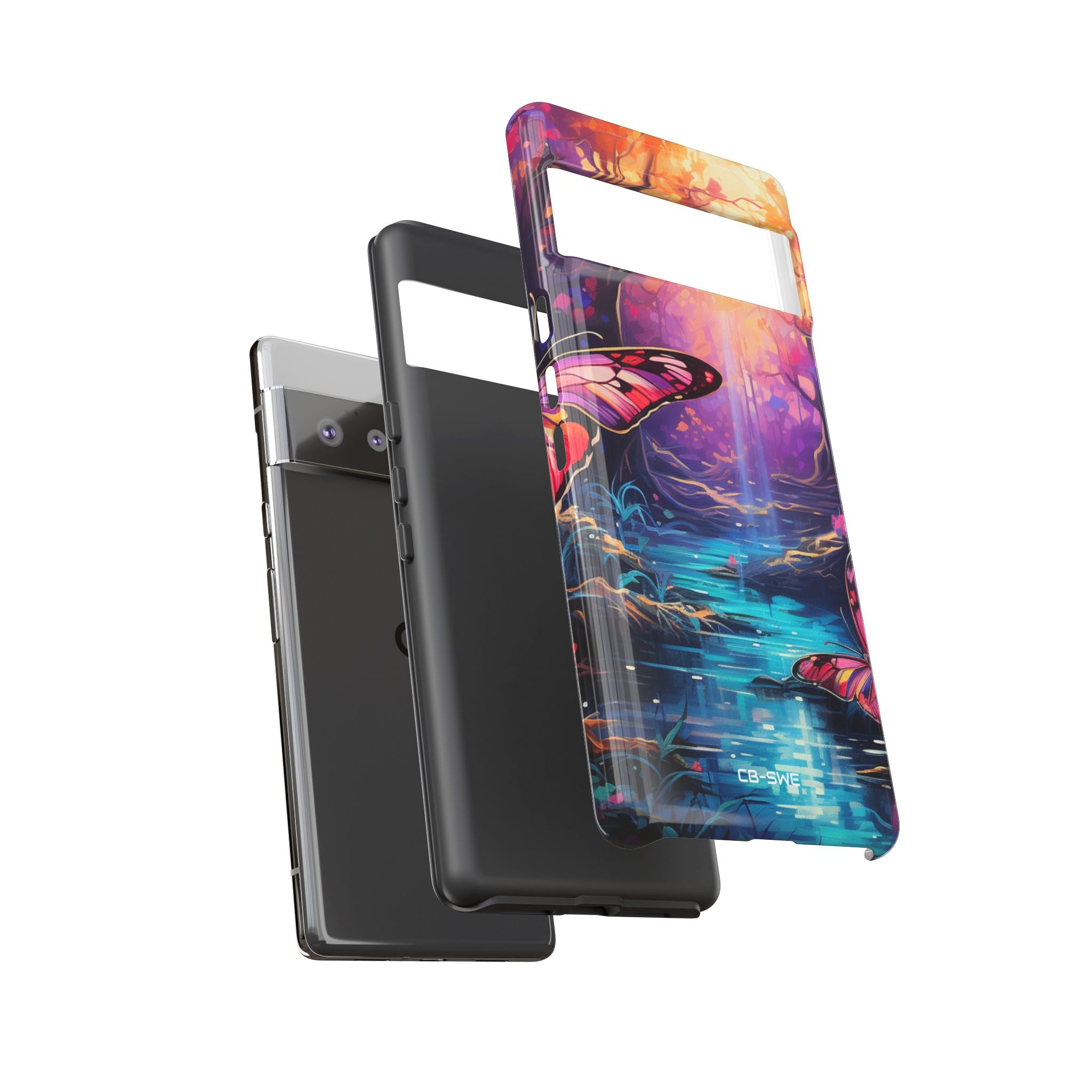 Enchanted Butterfly Forest - Google Pixel Case