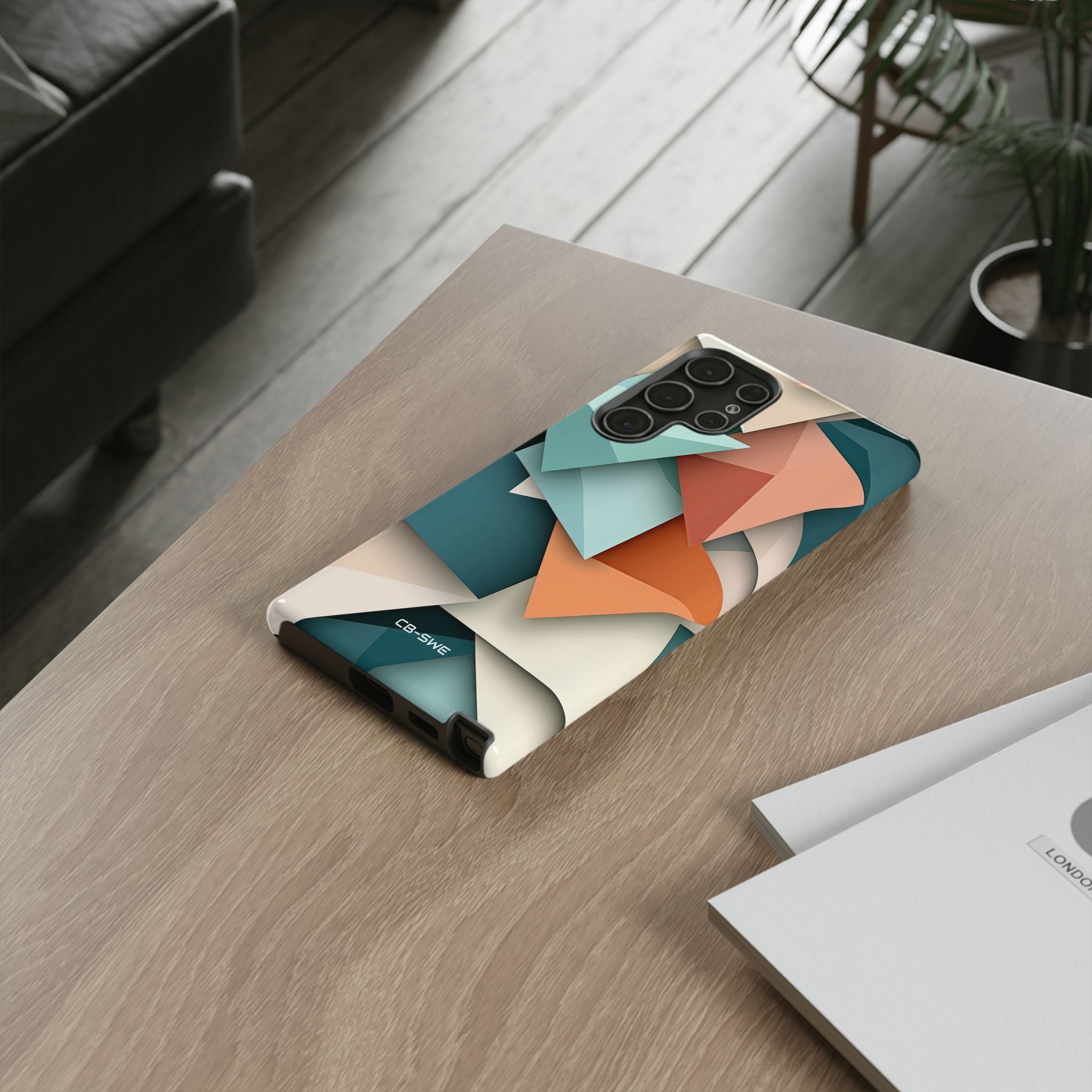 Geometric Color Harmony - Samsung Case