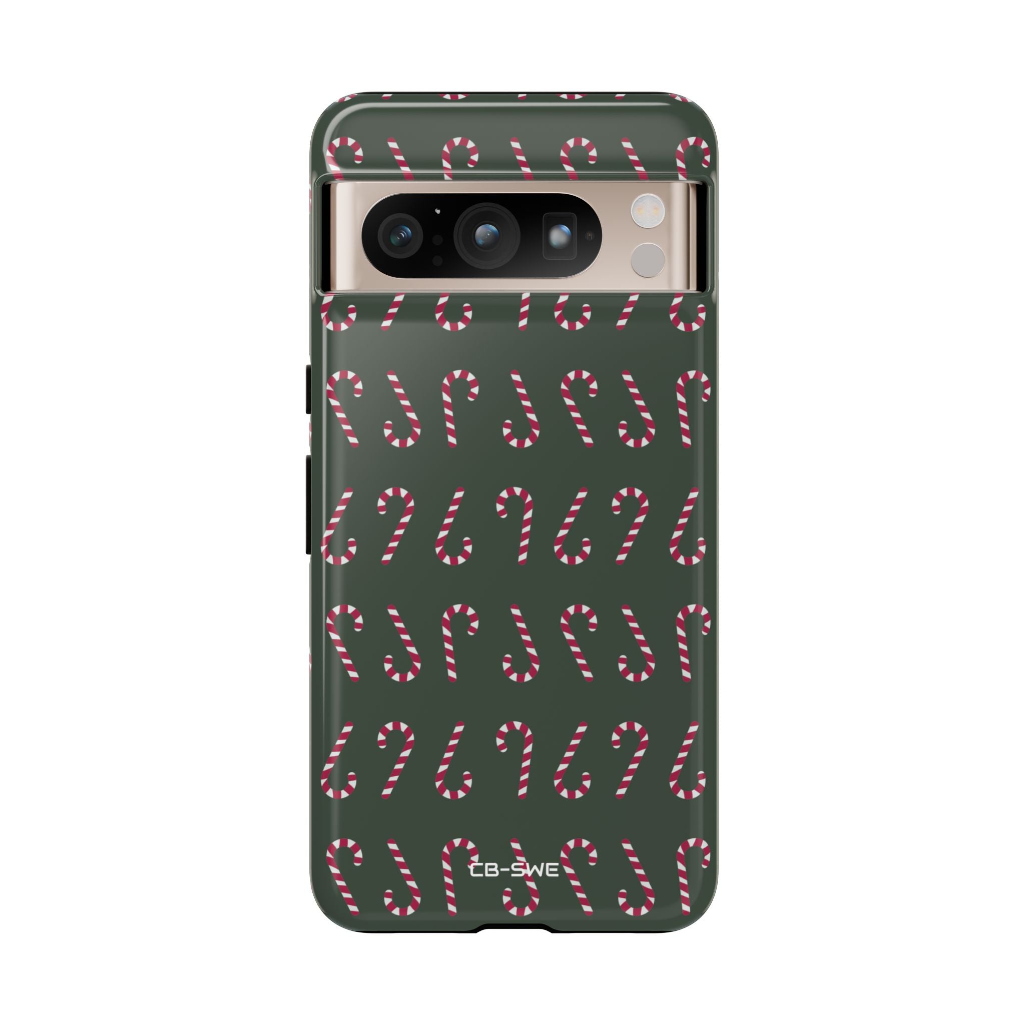 Candy Canes Aligned - Google Pixel Case