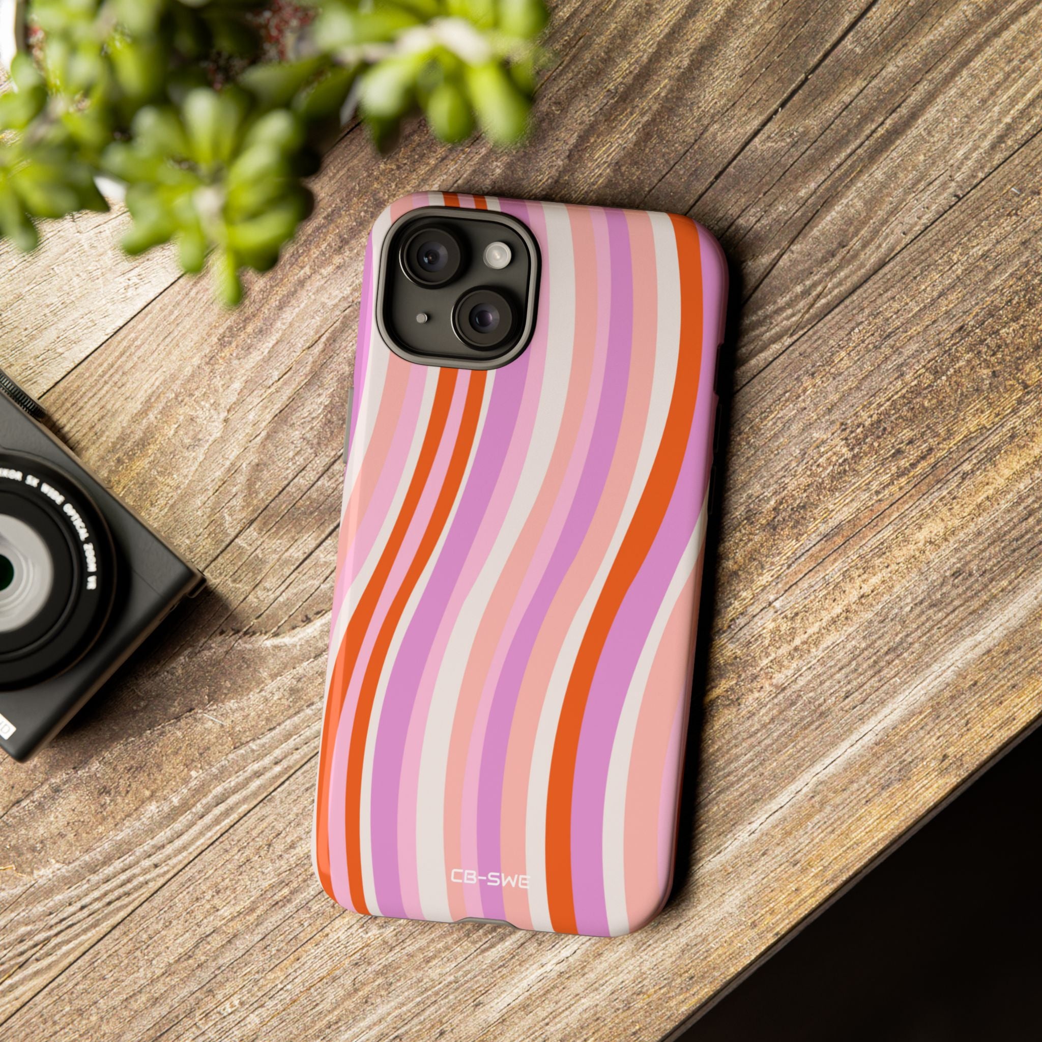 Vibrant Wave Symphony - iPhone Case