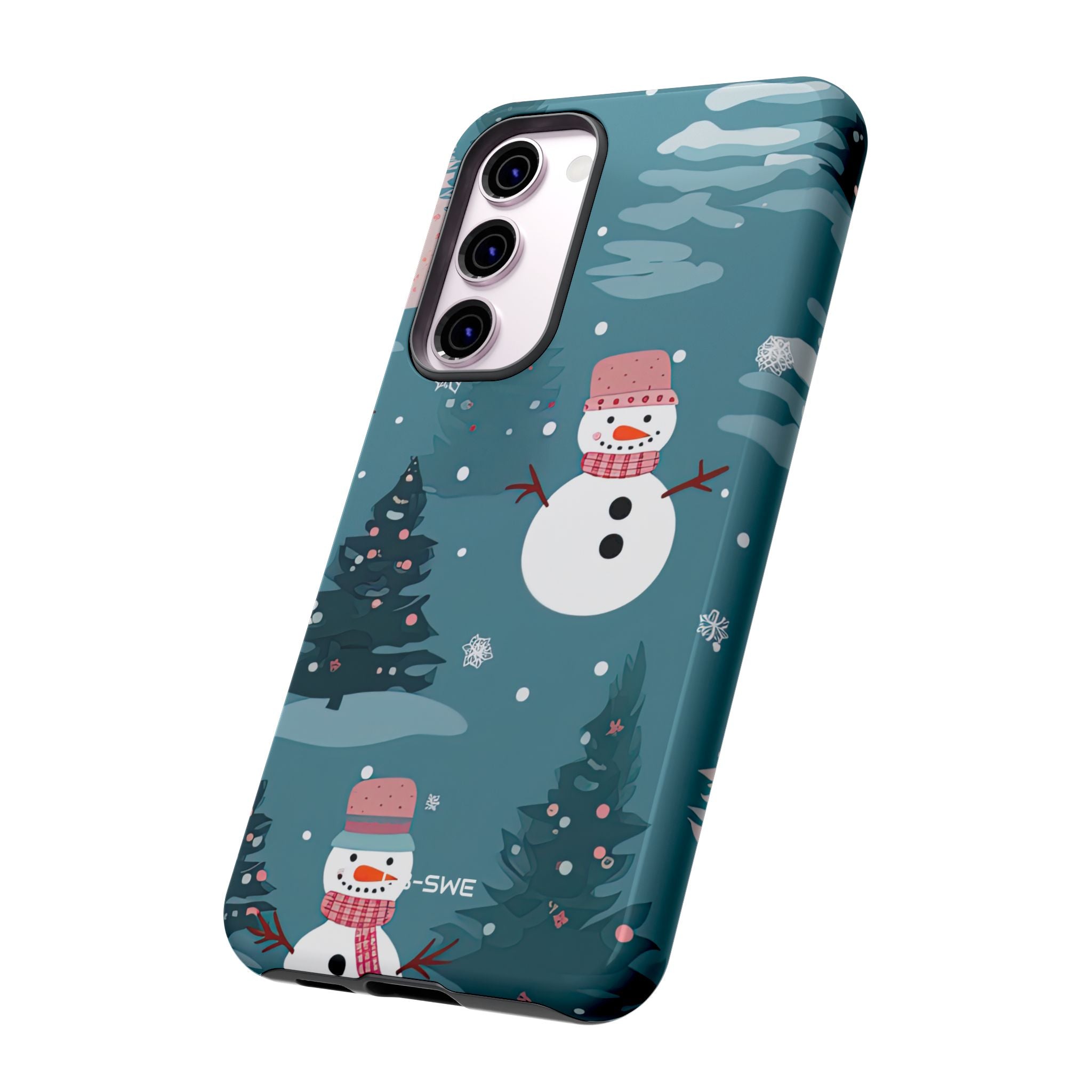 Snowmen Celebrate Together - Samsung Case