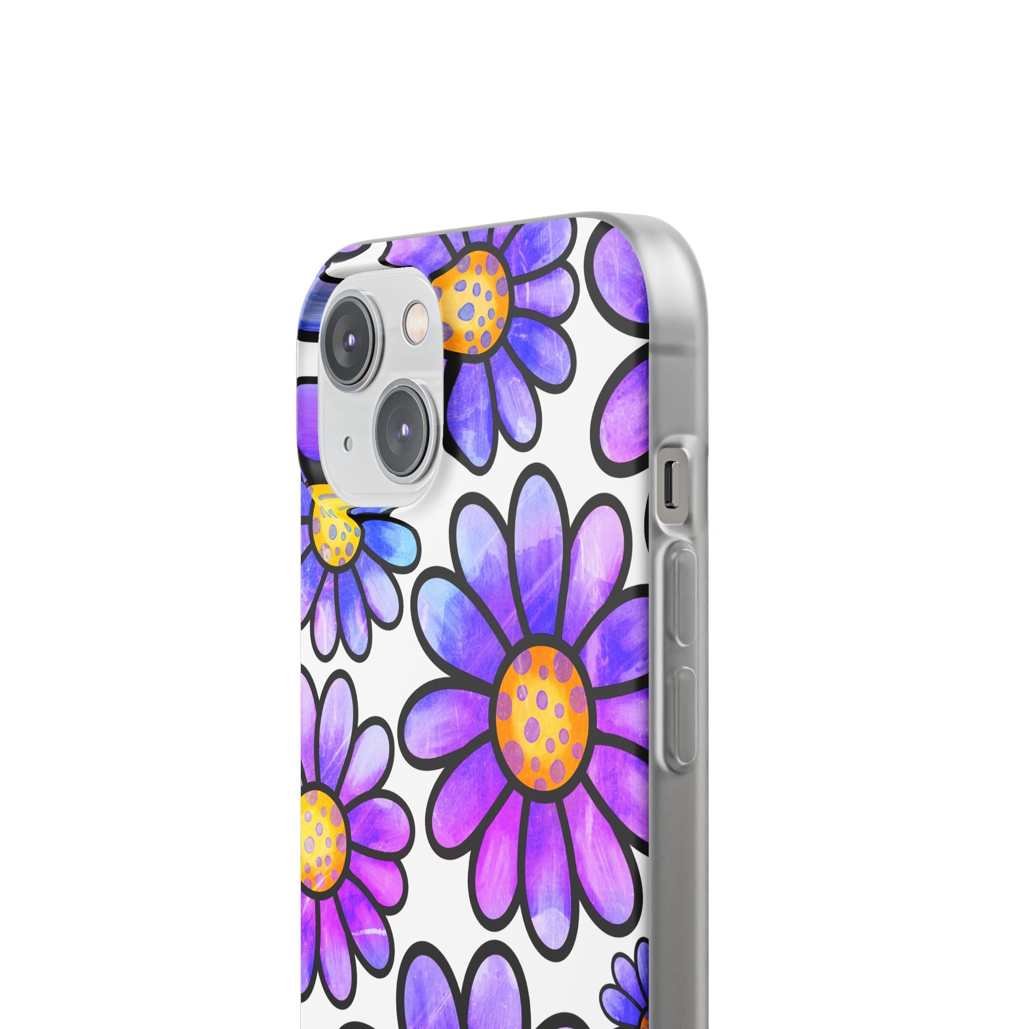 Polka Dot Blooms iPhone 14 Case - Soft