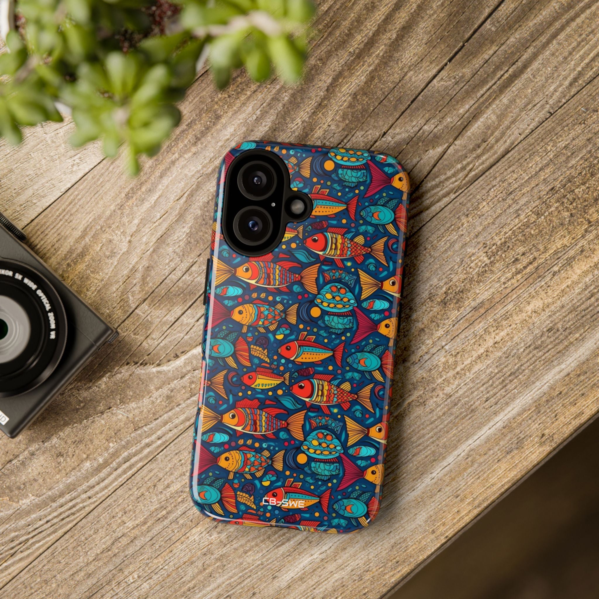 Fish Dance Joyfully - iPhone Case