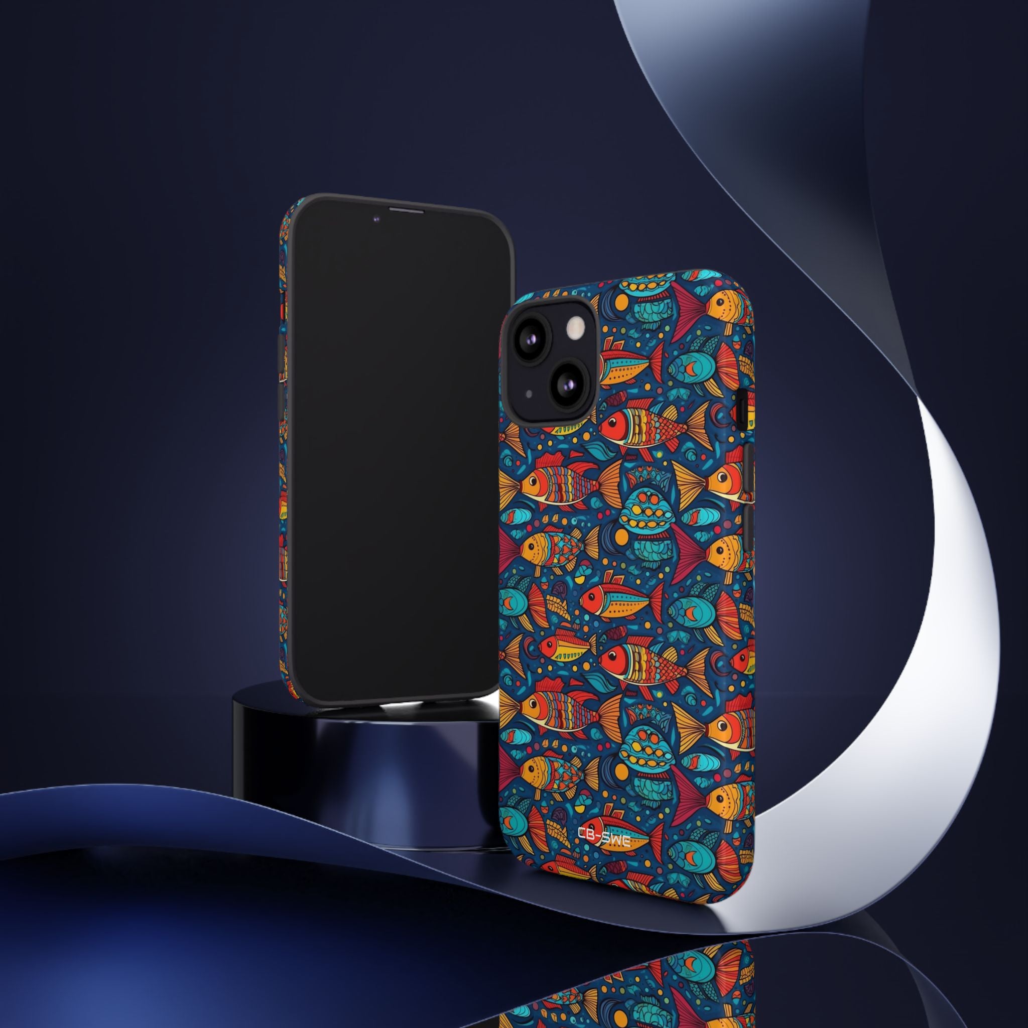 Fish Dance Joyfully - iPhone Case