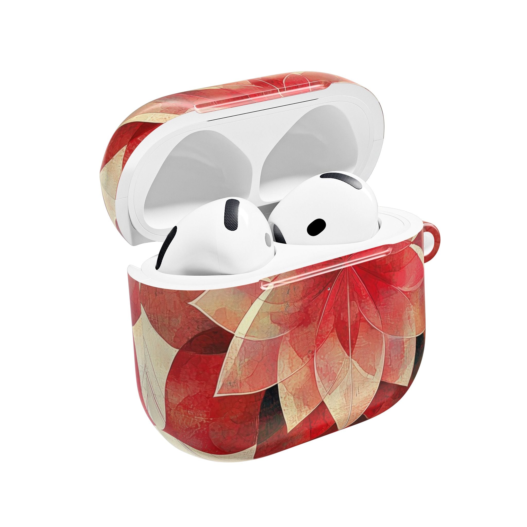 Crimson Bloom - AirPods Case