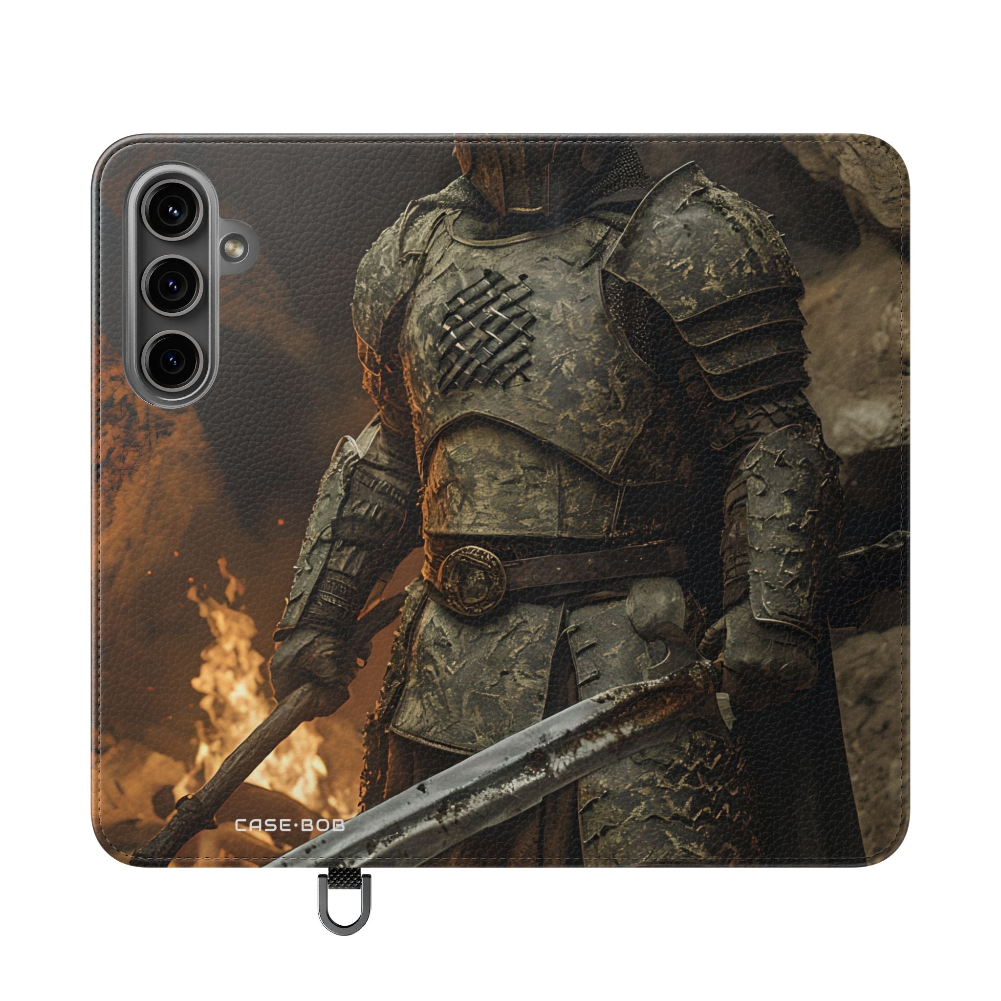 Horned Warrior Flame - Samsung S24 Plus Case - Wallet