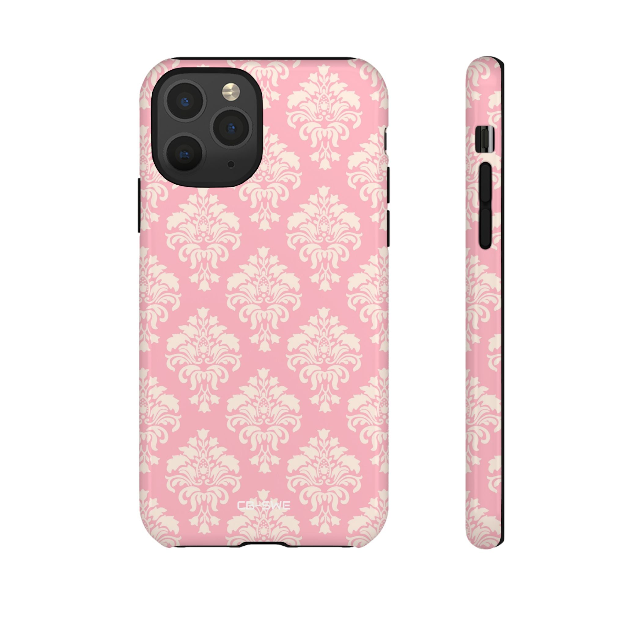 Pastel Damask Elegance - iPhone Case