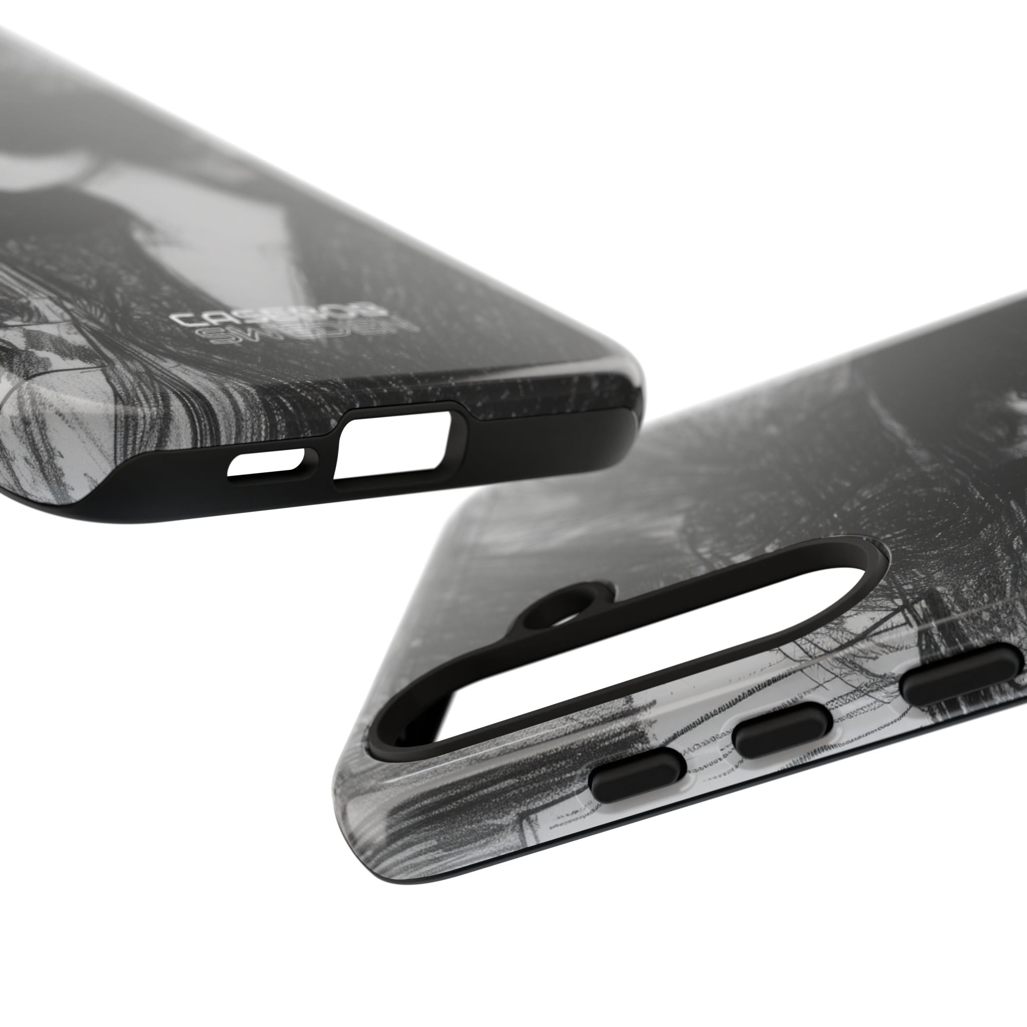 Vintage Feather Elegance Samsung S24 - Tough