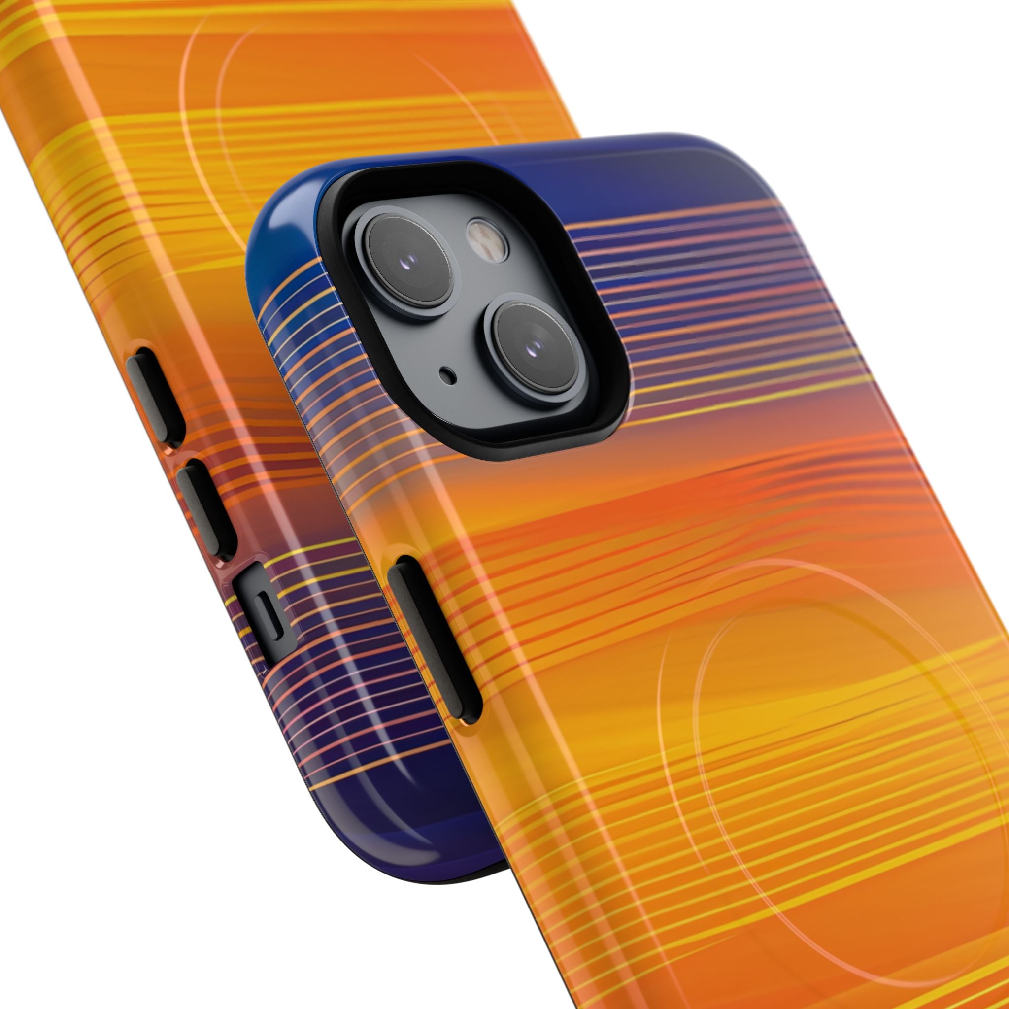 Vibrant Lines Flow iPhone 14 - Tough+