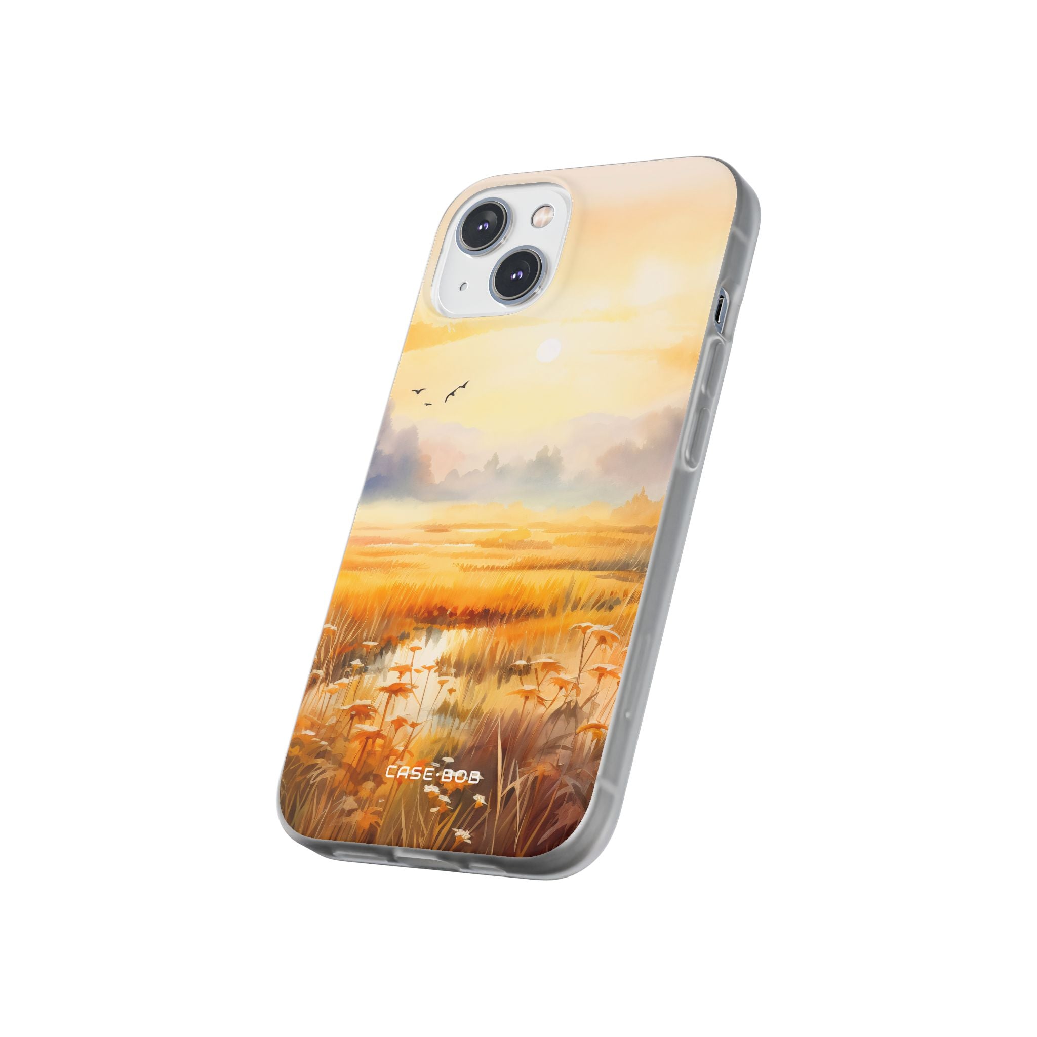 Glowing Sunrise iPhone 14 Case - Soft