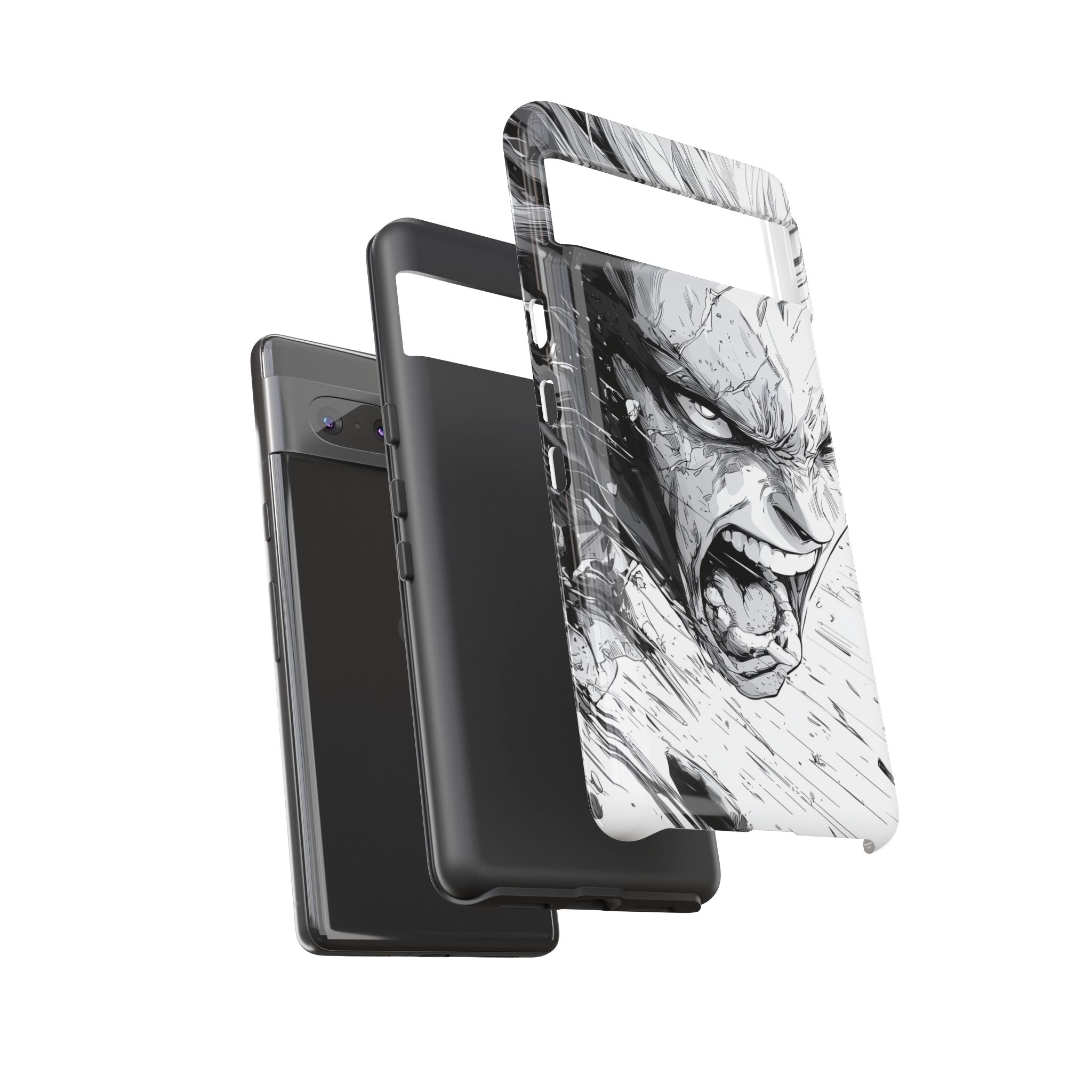Fierce Emotion Erupts - Google Pixel Case