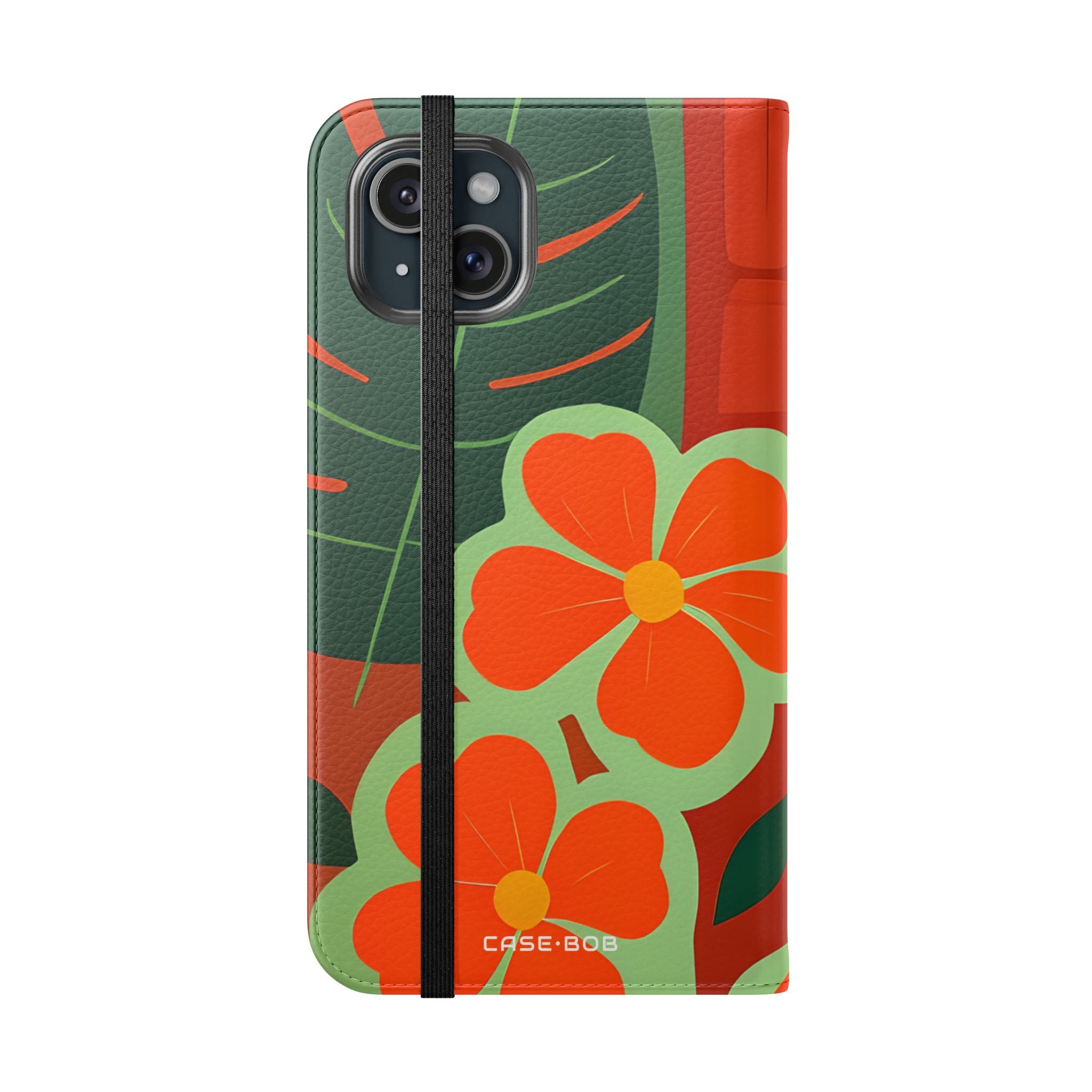 Orange Blossom Mosaic - iPhone 15 Plus Cover - Pung