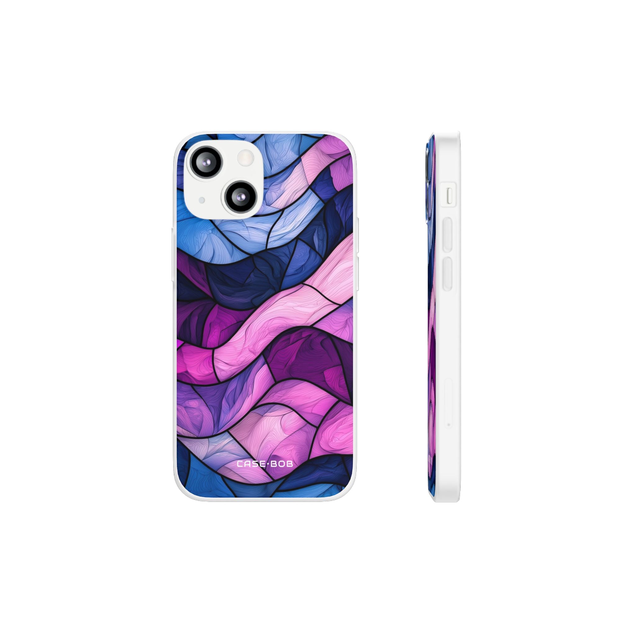 Wavelike Glow iPhone 13 mini Case - Soft