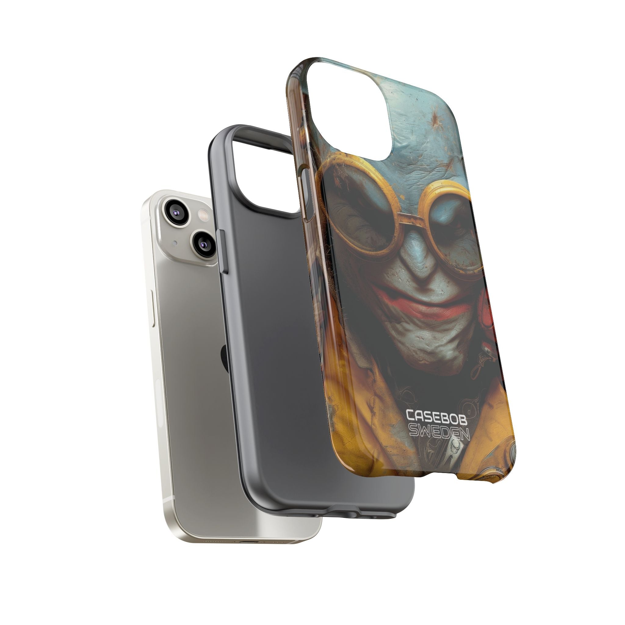 Steampunk Masked Adventurer iPhone 14 - Tough
