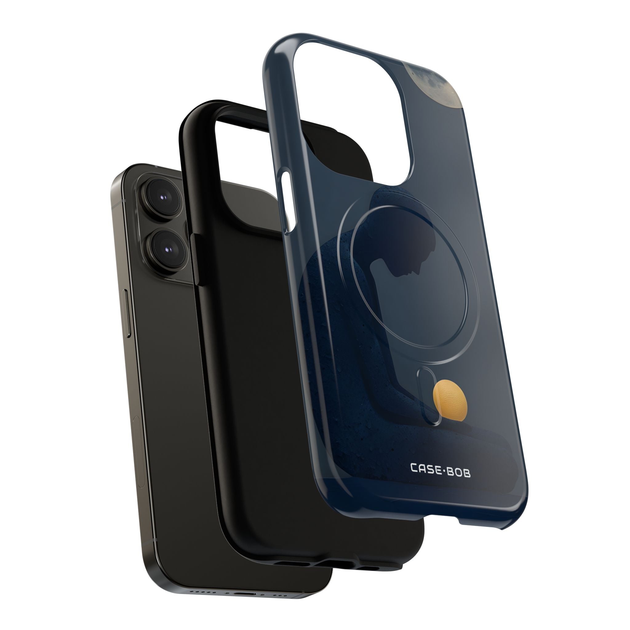 Moonlit Contemplation iPhone 14 Pro Case - Tough+