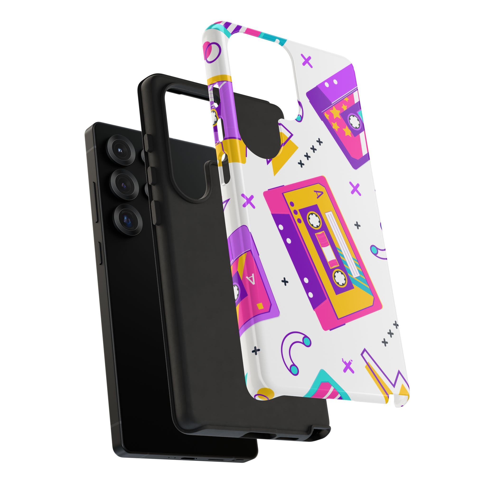 Retro Cassette Chaos - Samsung Case