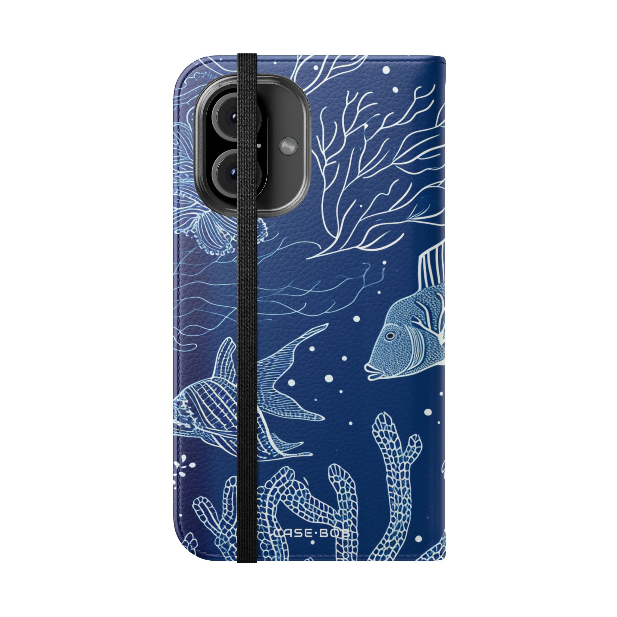 Blue Scale Reef - iPhone 16 Case - Wallet