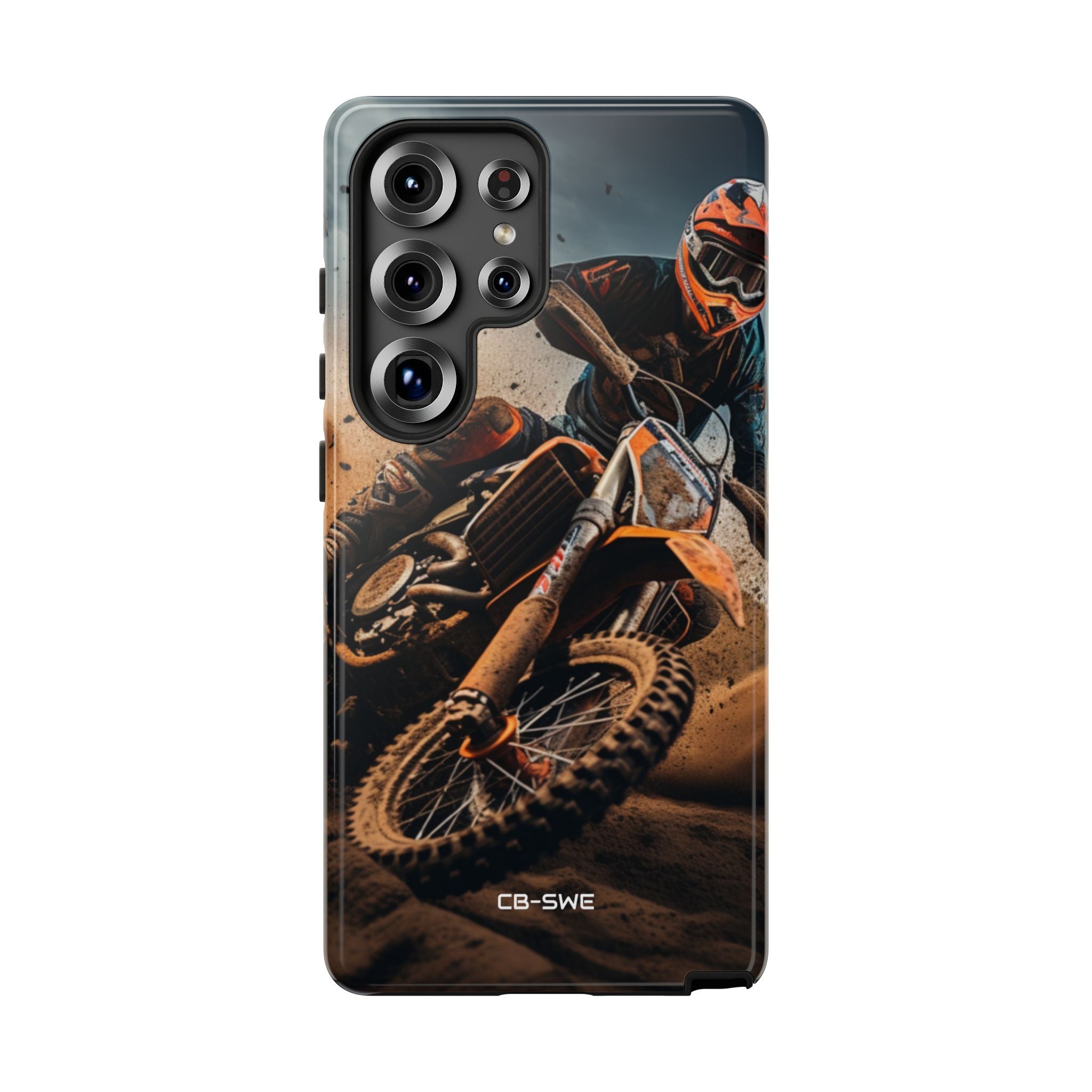 Rider Amidst Desert Fury - Samsung Case