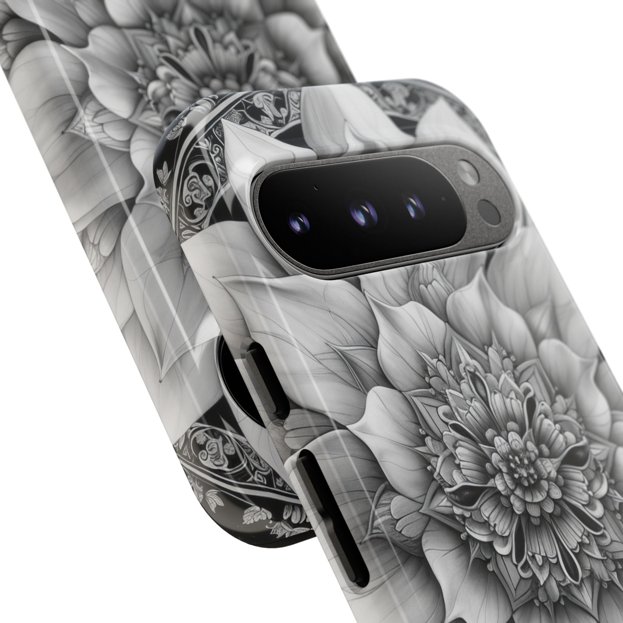 Cosmic Floral Mandala Google Pixel 9 - Tough