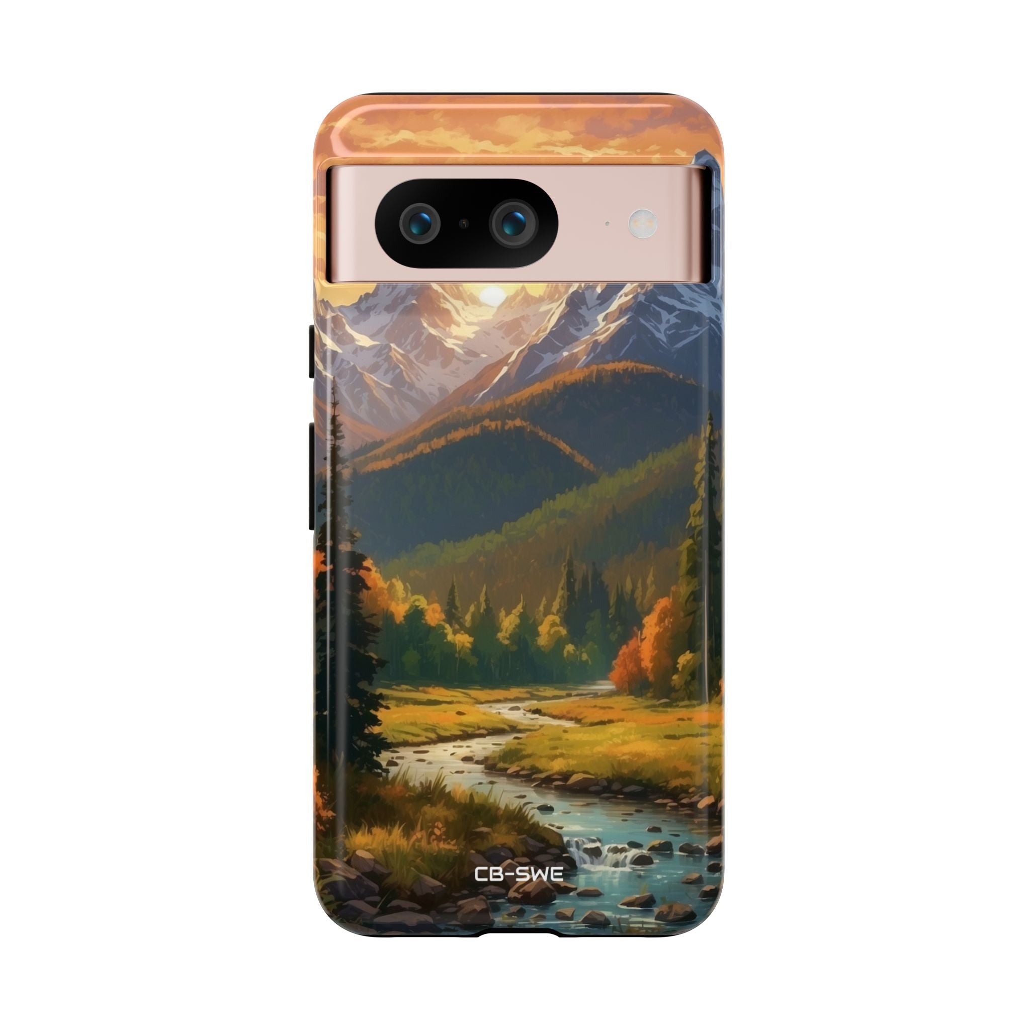 Mountain Reflections Glimmer - Google Pixel Case