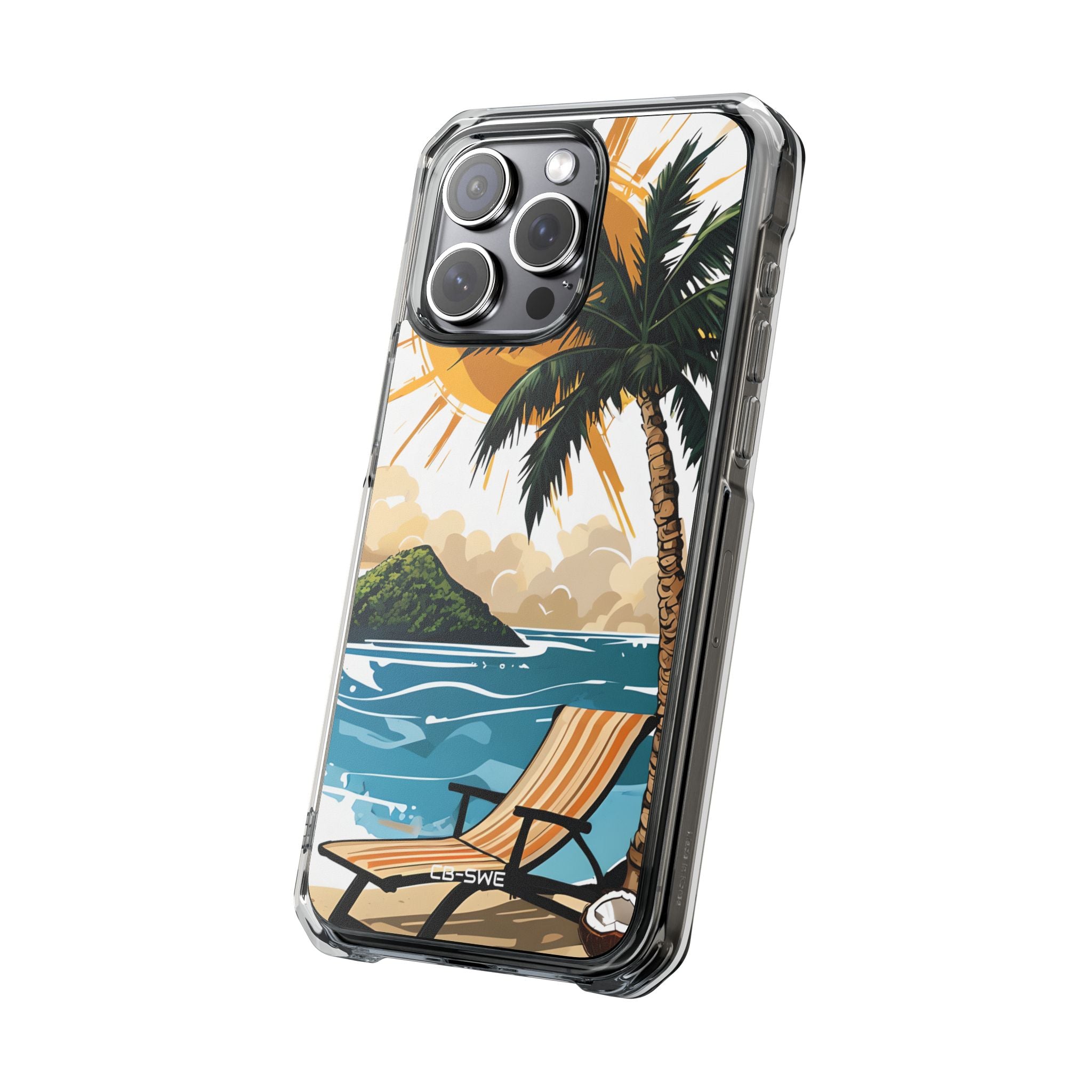Sunny Tropical Escape iPhone Case - Impact